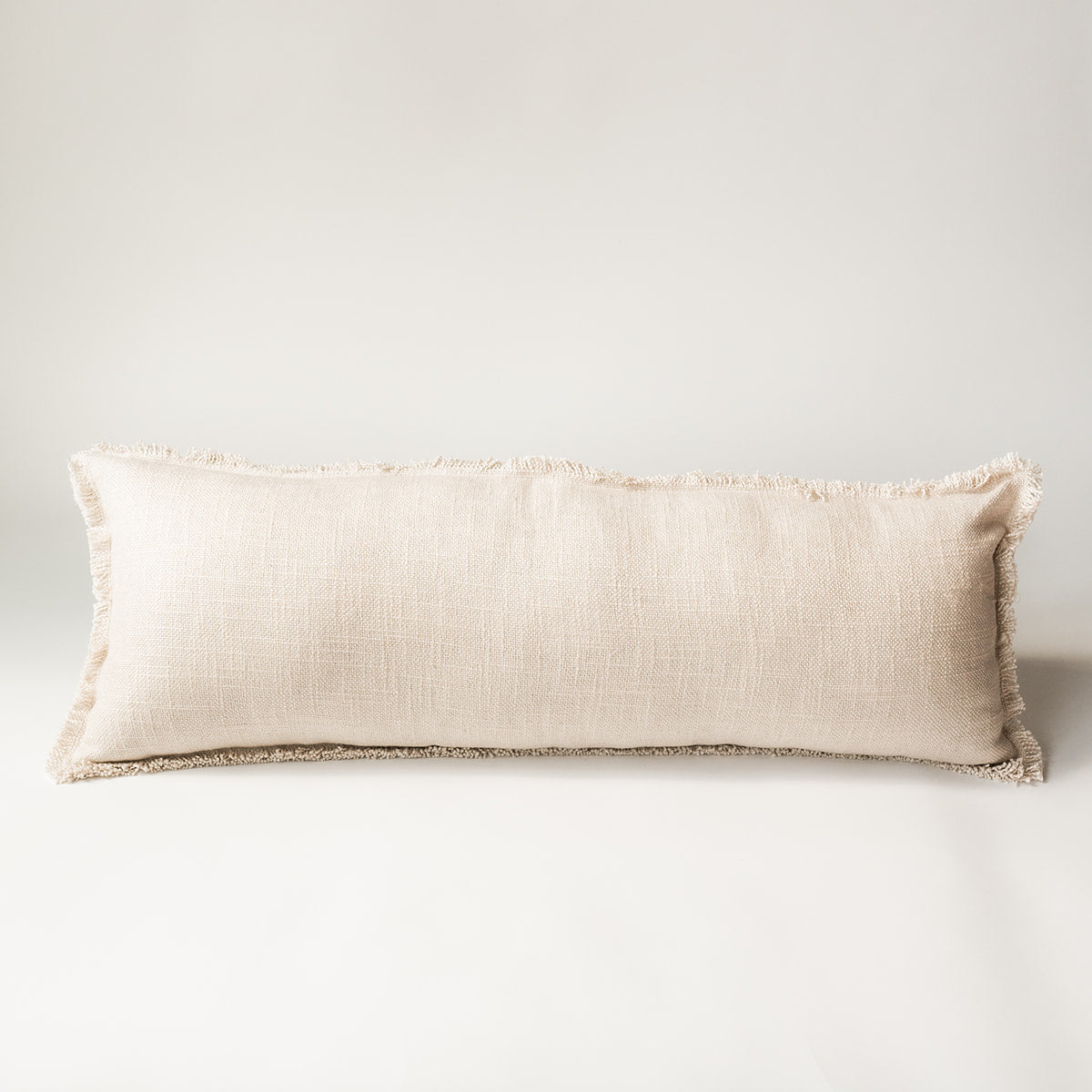 Luxe Linen 12x36 Lumbar Pillow