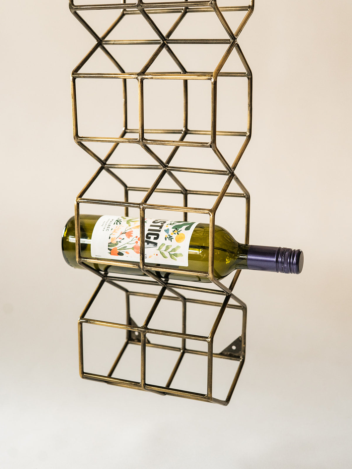 Iron Wine Rack