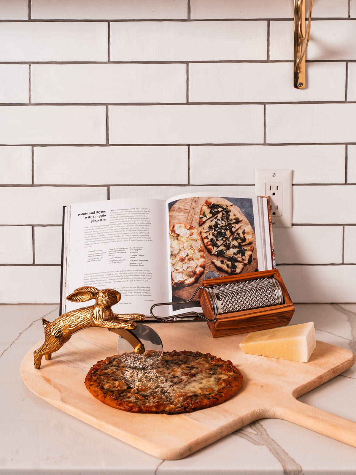 Run Rabbit Run Pizza Cutter