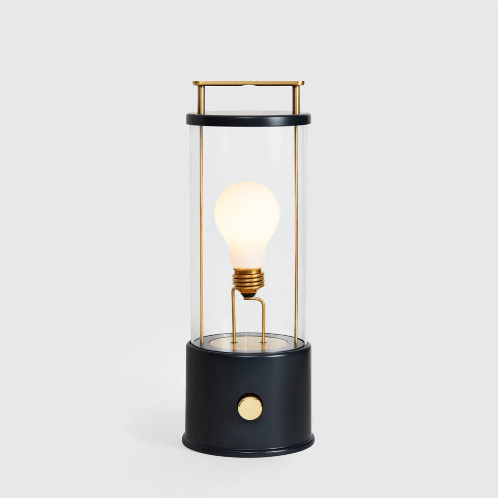 The Muse Portable Lamp - Hackles Black
