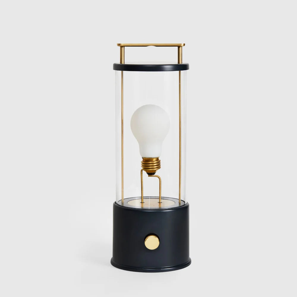 The Muse Portable Lamp - Hackles Black