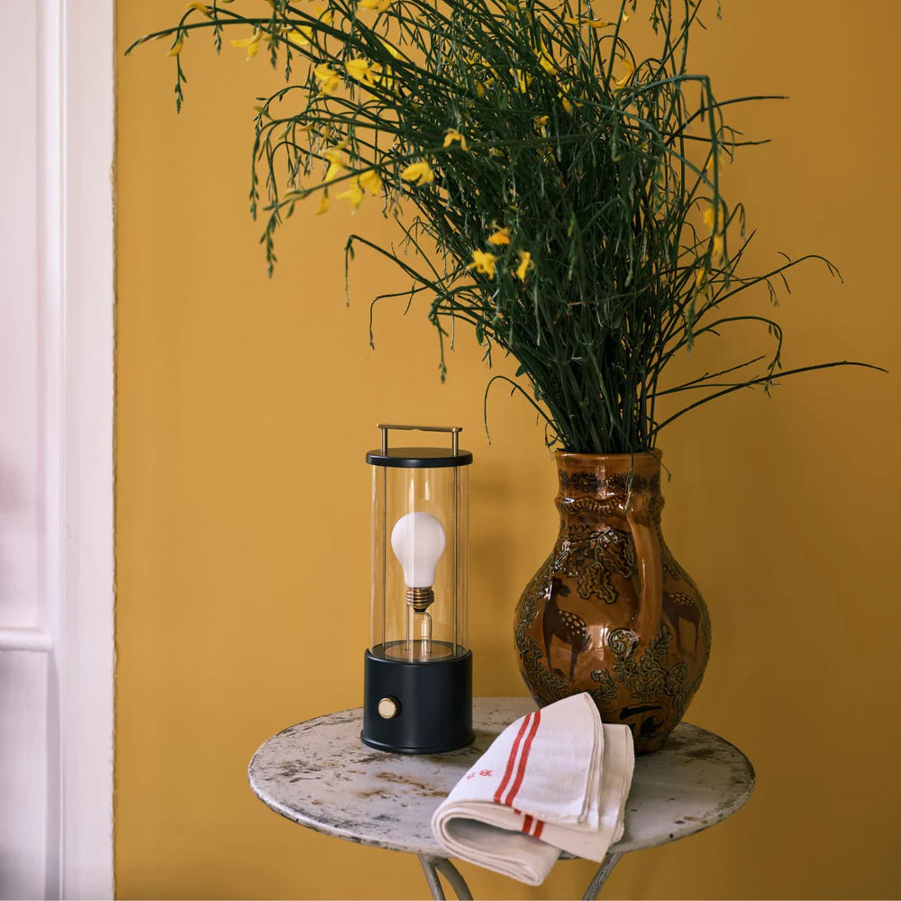 The Muse Portable Lamp - Hackles Black