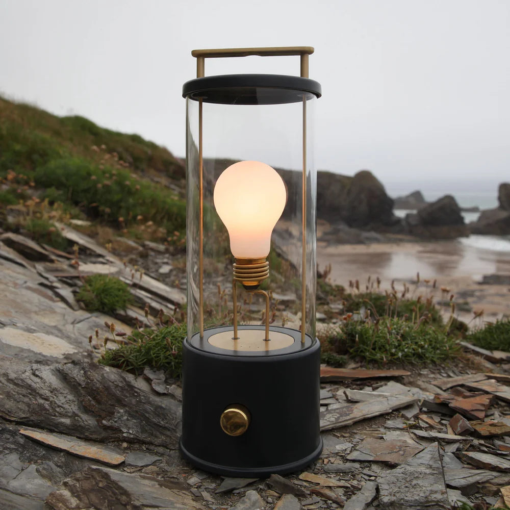 The Muse Portable Lamp - Hackles Black