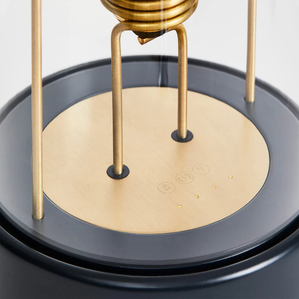 The Muse Portable Lamp - Hackles Black