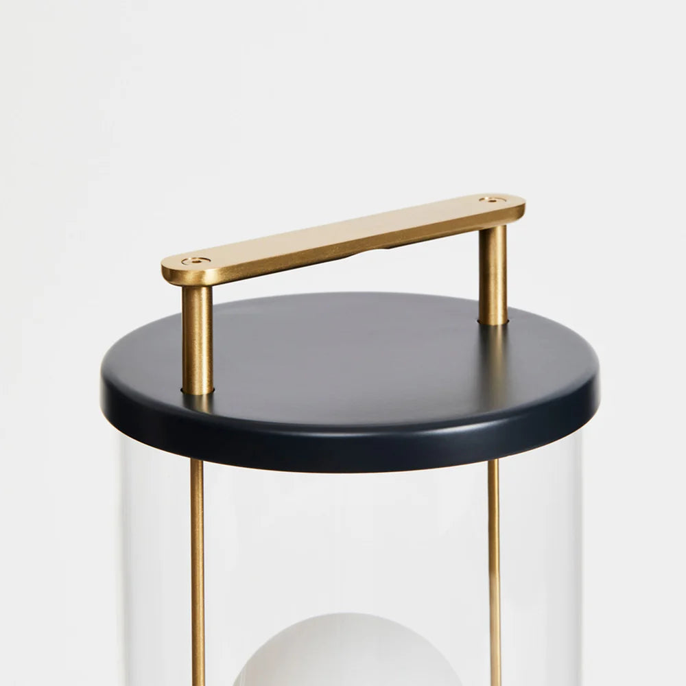 The Muse Portable Lamp - Hackles Black