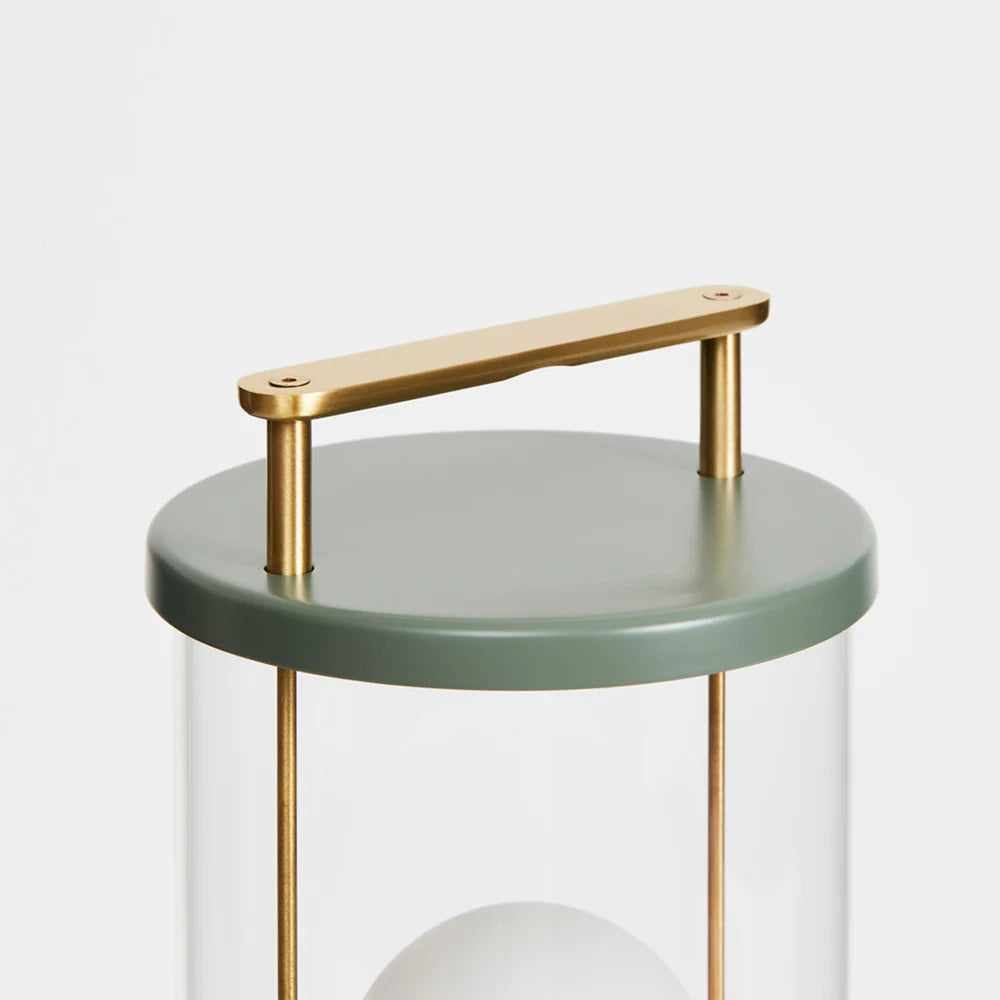 The Muse Portable Lamp - Pleasure Garden Green