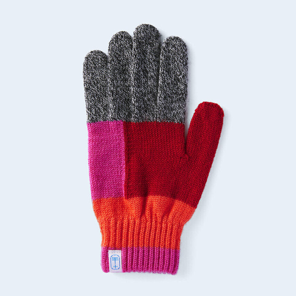 100% Wool Gloves - 'Playcolor'