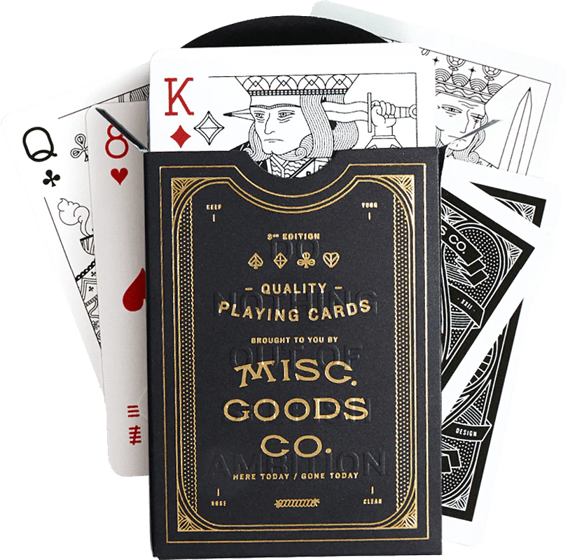 Playing Cards - black