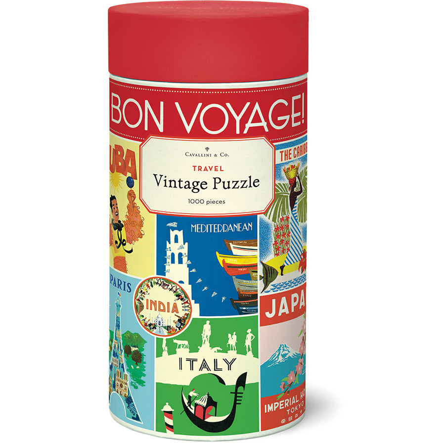 Vintage Travel Puzzle