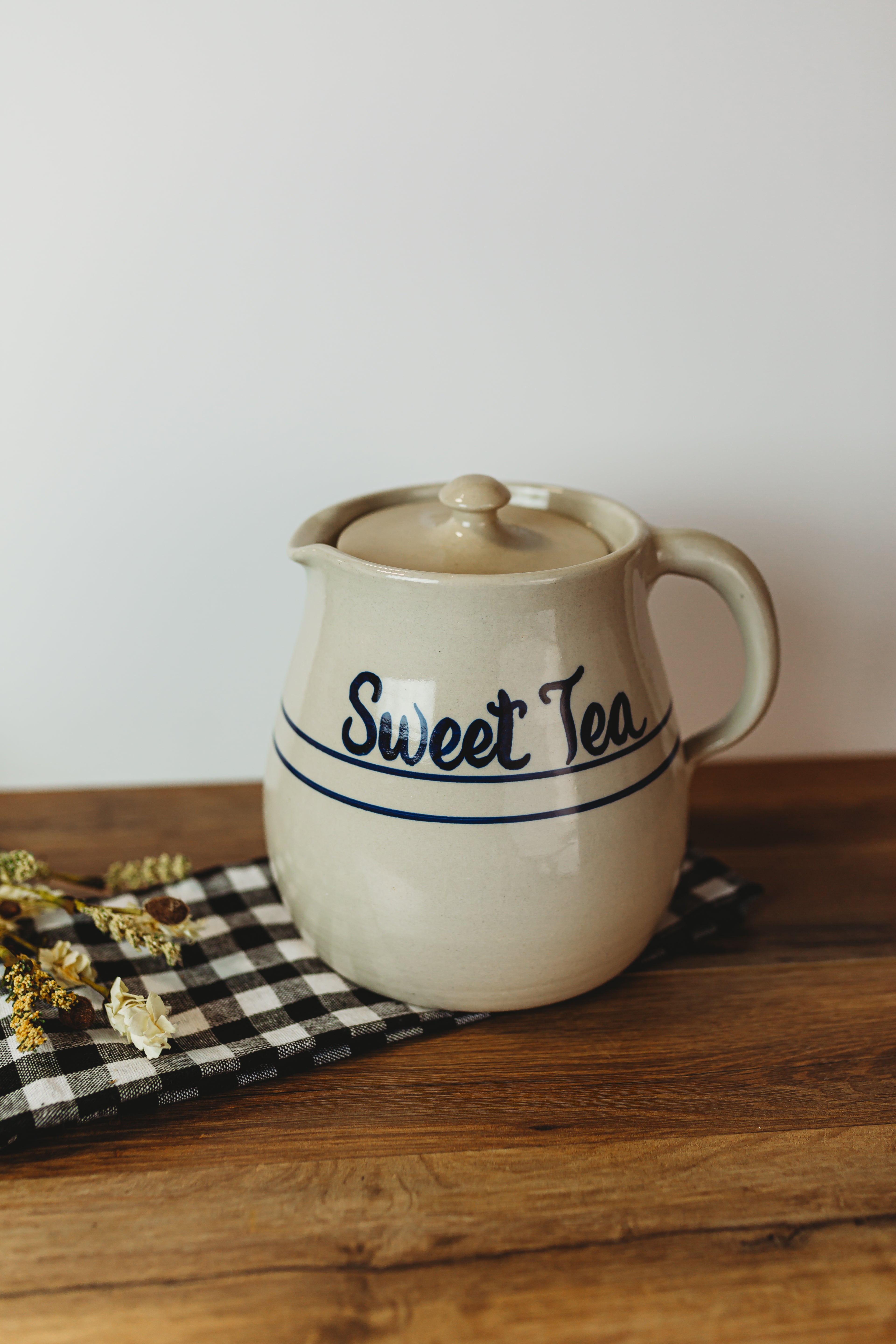 Martinez Pottery Sweet Tea Pitcher