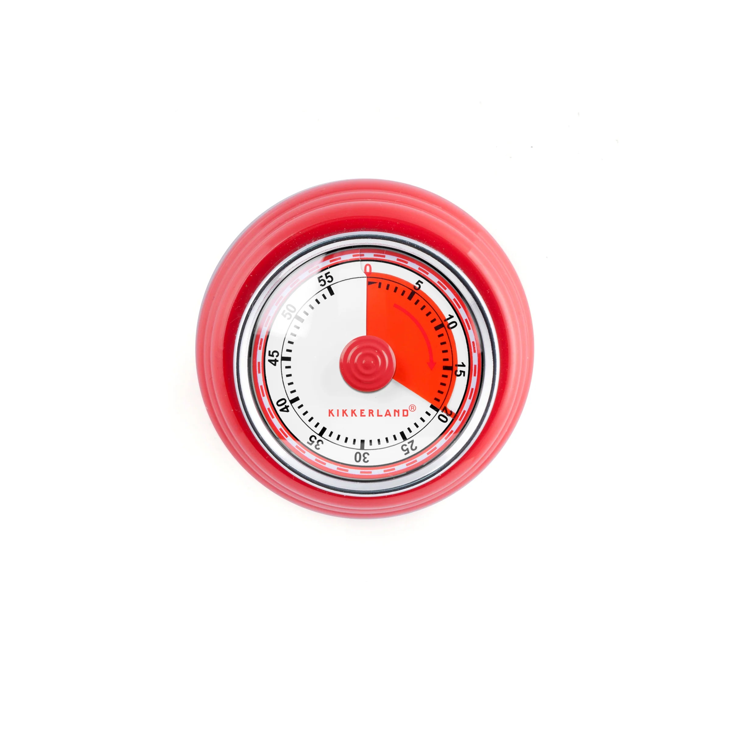 Magnetic Kitchen Timer - Red
