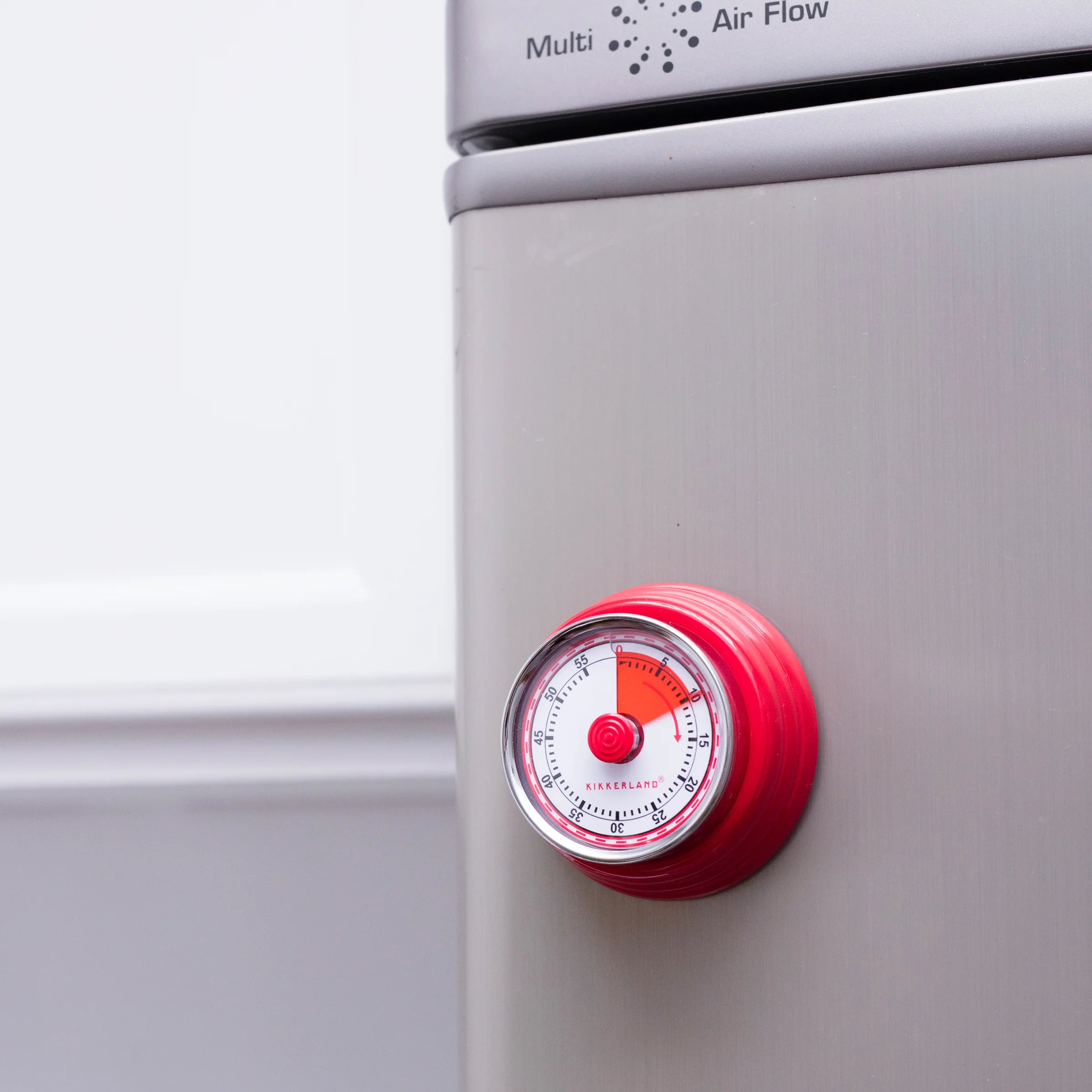 Magnetic Kitchen Timer - Red