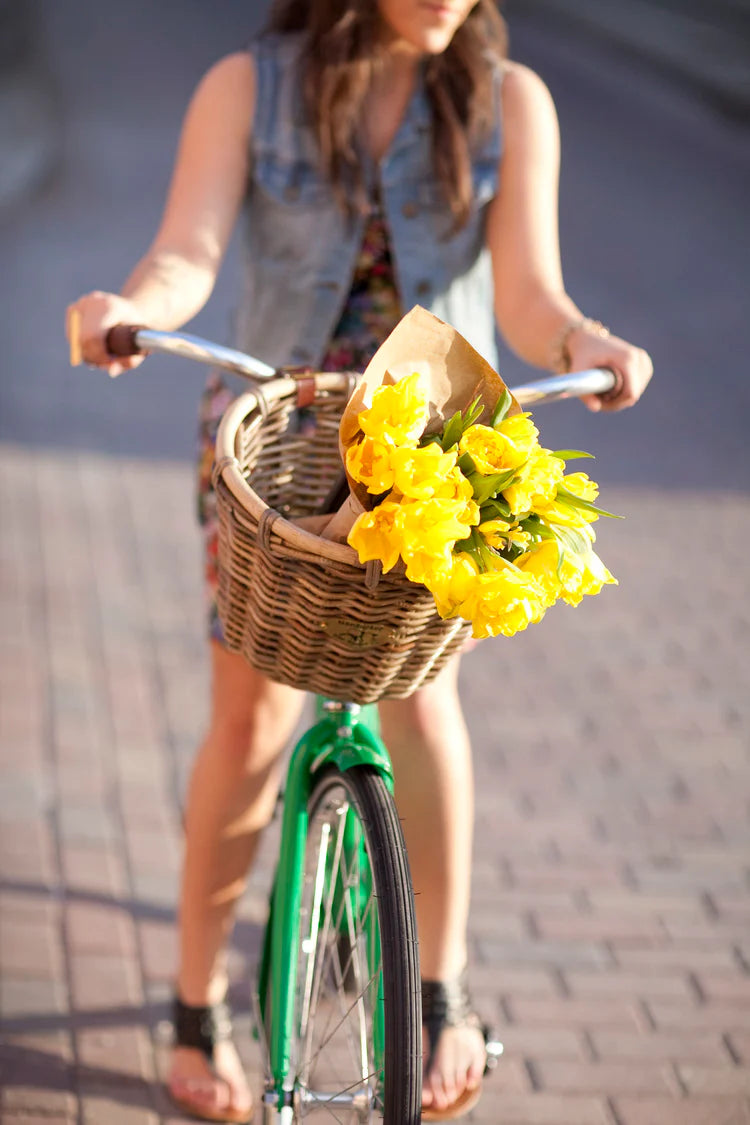 Tuckernuck Oval Bike Basket - Natural