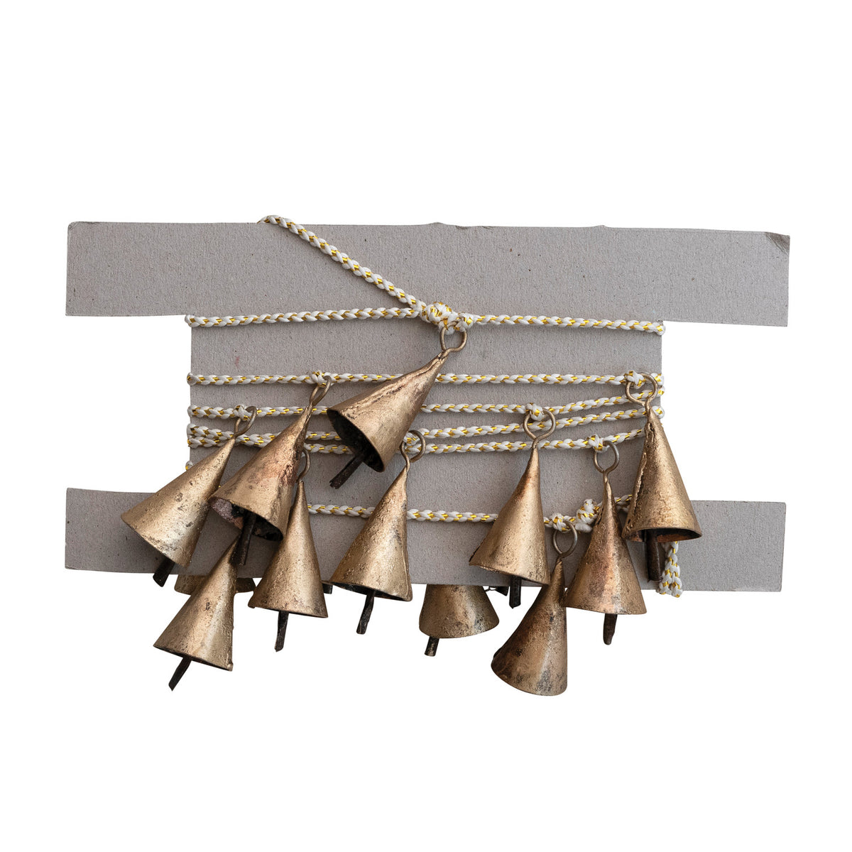 Gold Metal Bell Garland