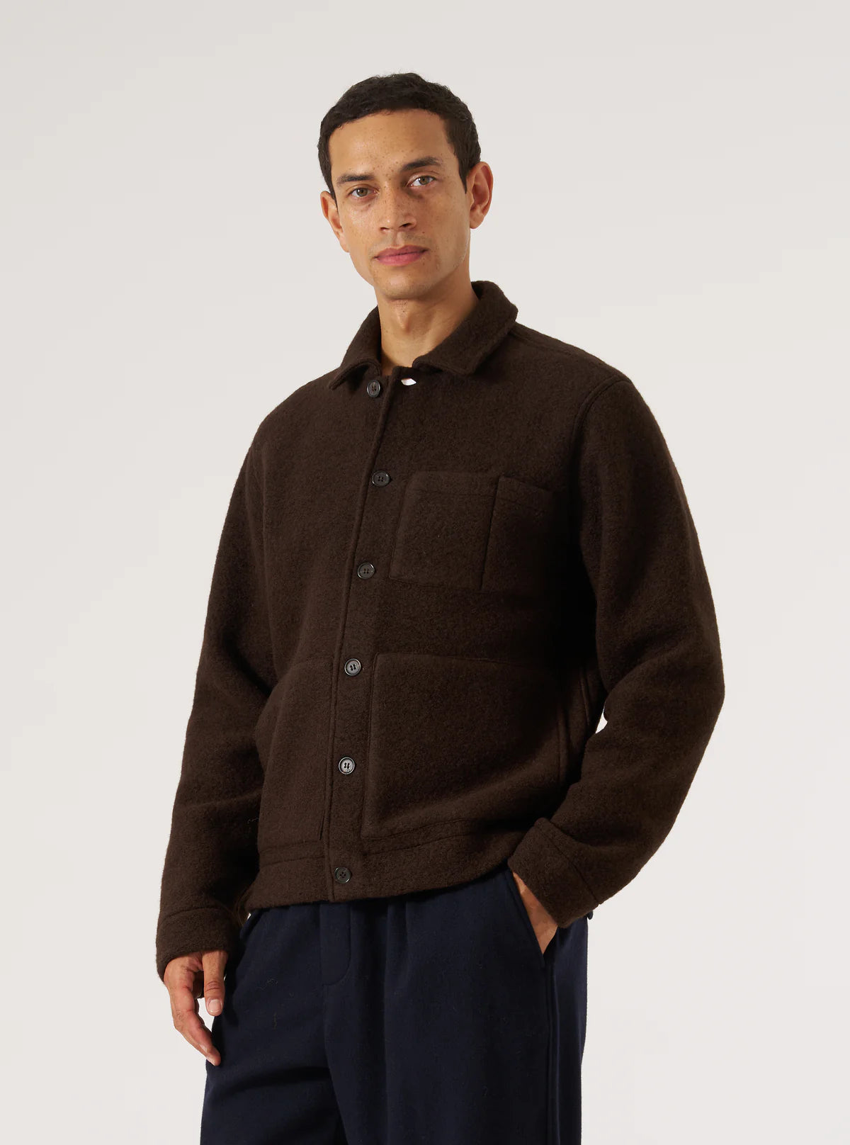 Universal Works Wool Fleece Uniform Jacket