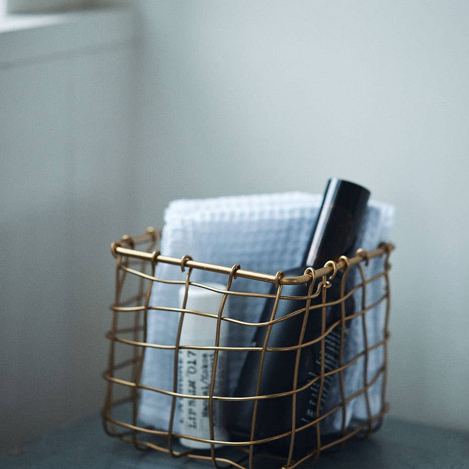 Iron Wire Basket Square