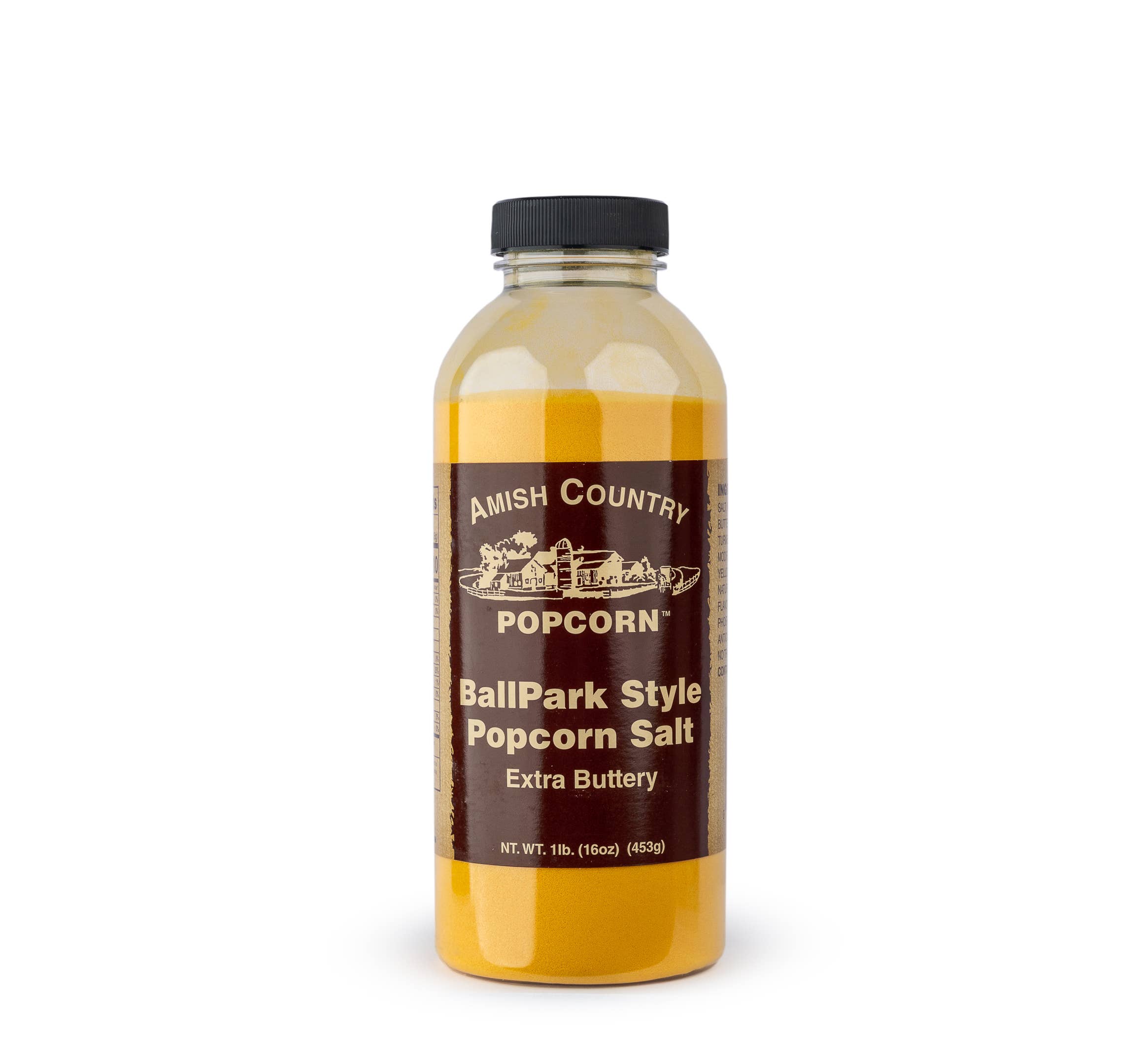 16oz. Bulk Bottle of Ballpark-Style Popcorn Salt