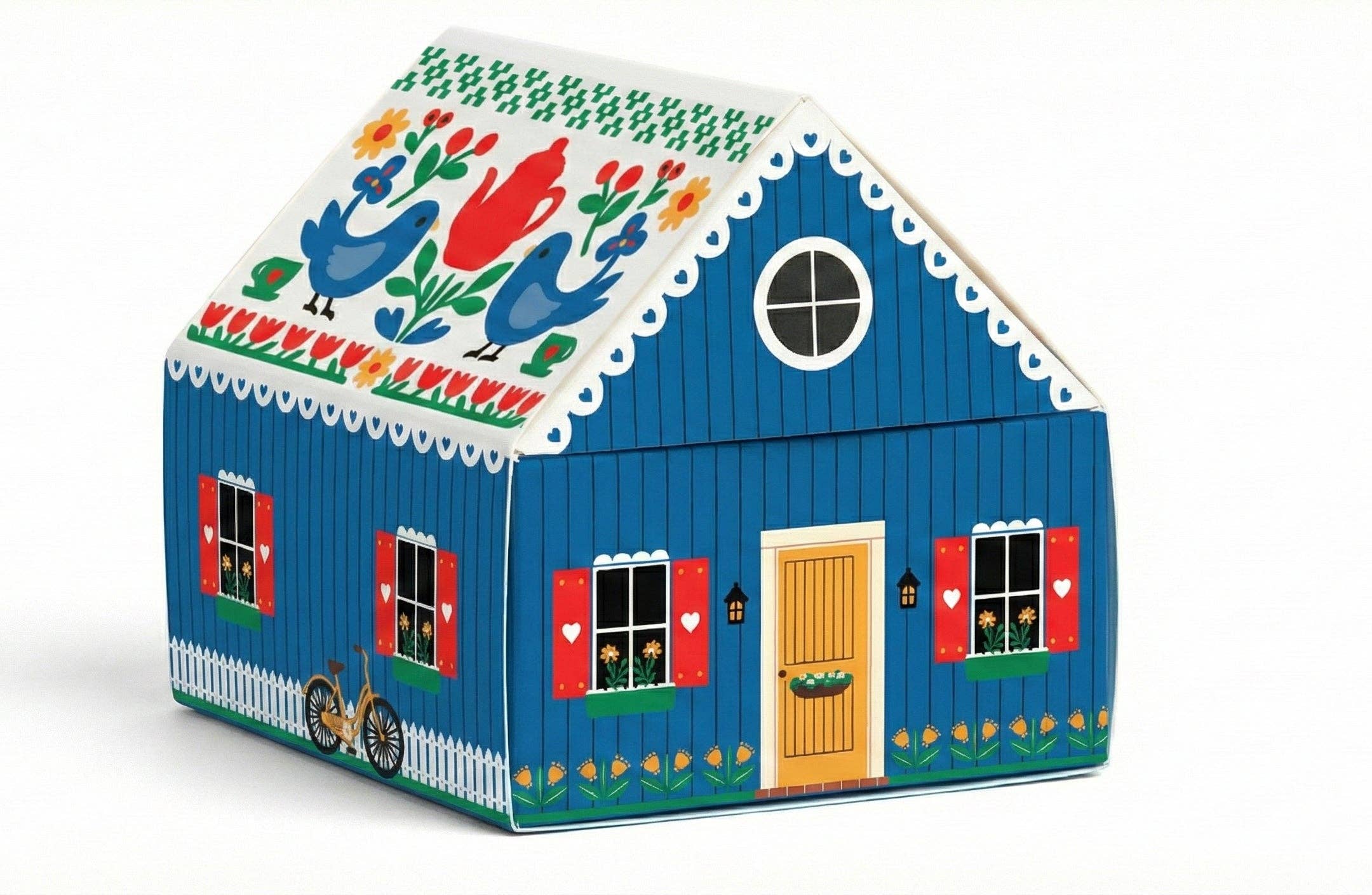 Swedish Dream® Tiny Living Blue Matchbox Cottage