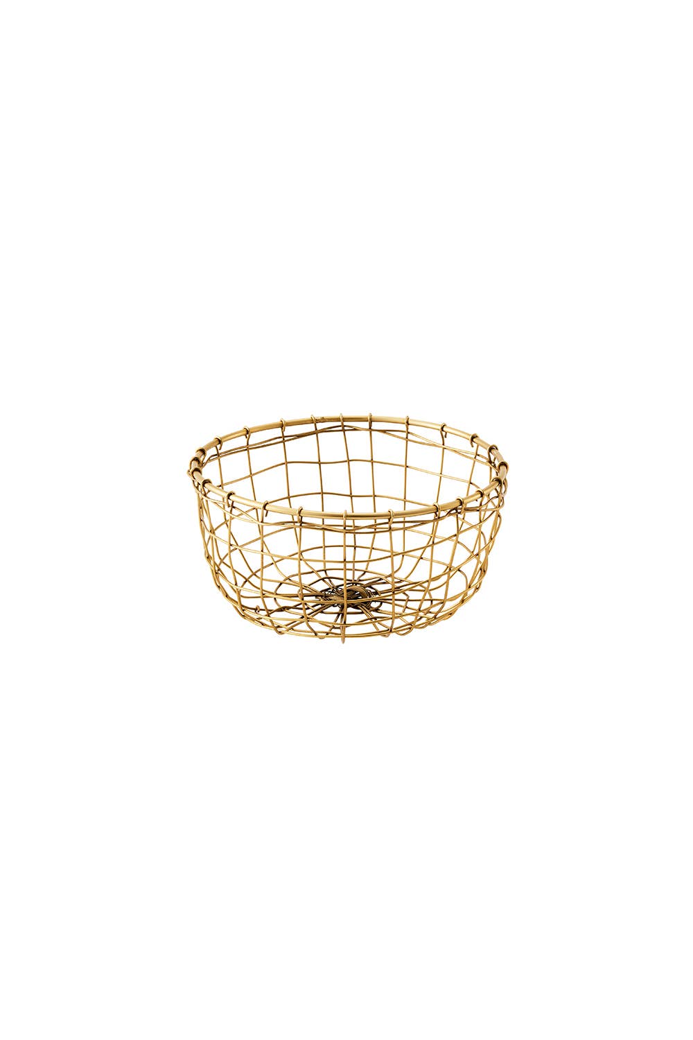 Wire Basket Round Shallow - Small