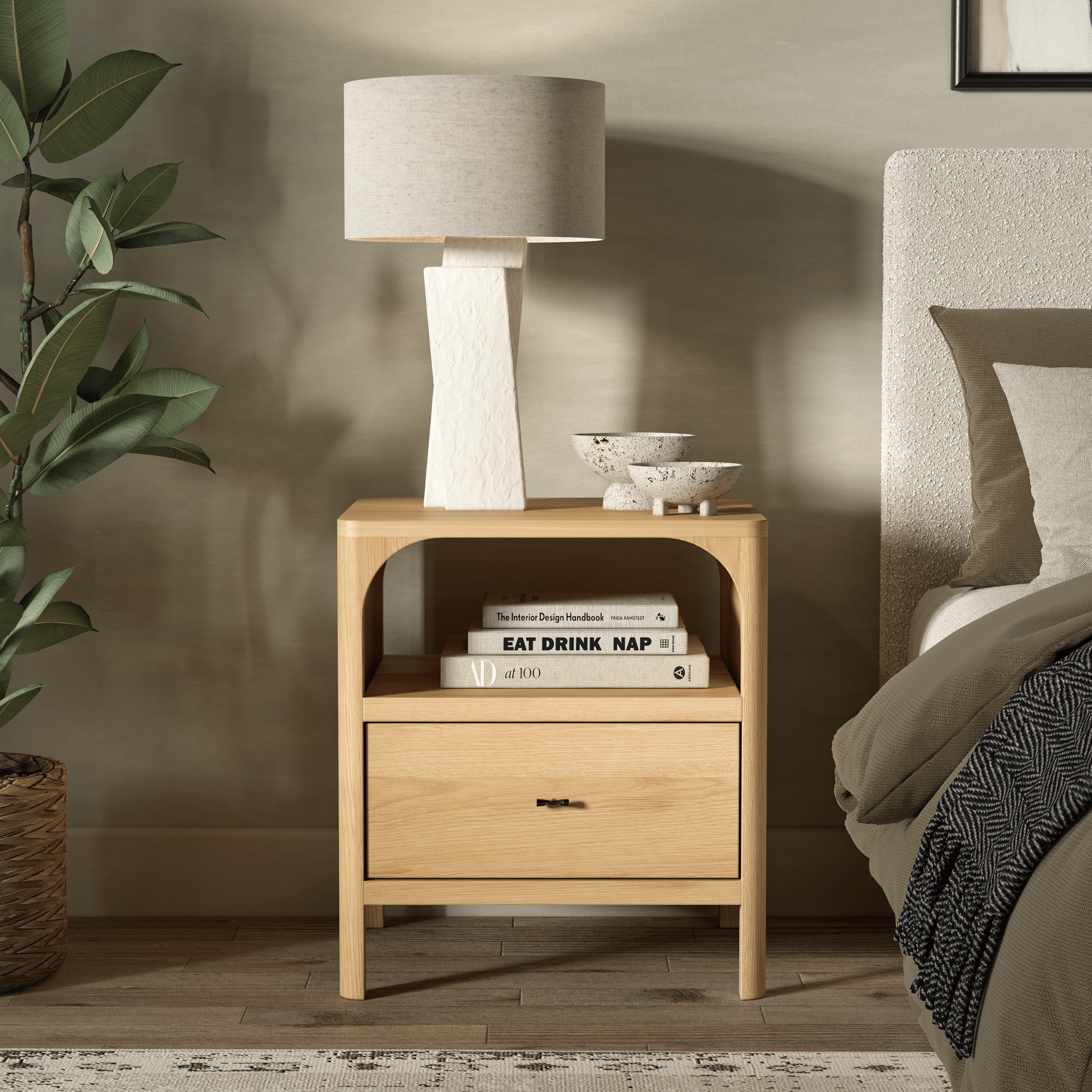 Cali Oak Nightstand