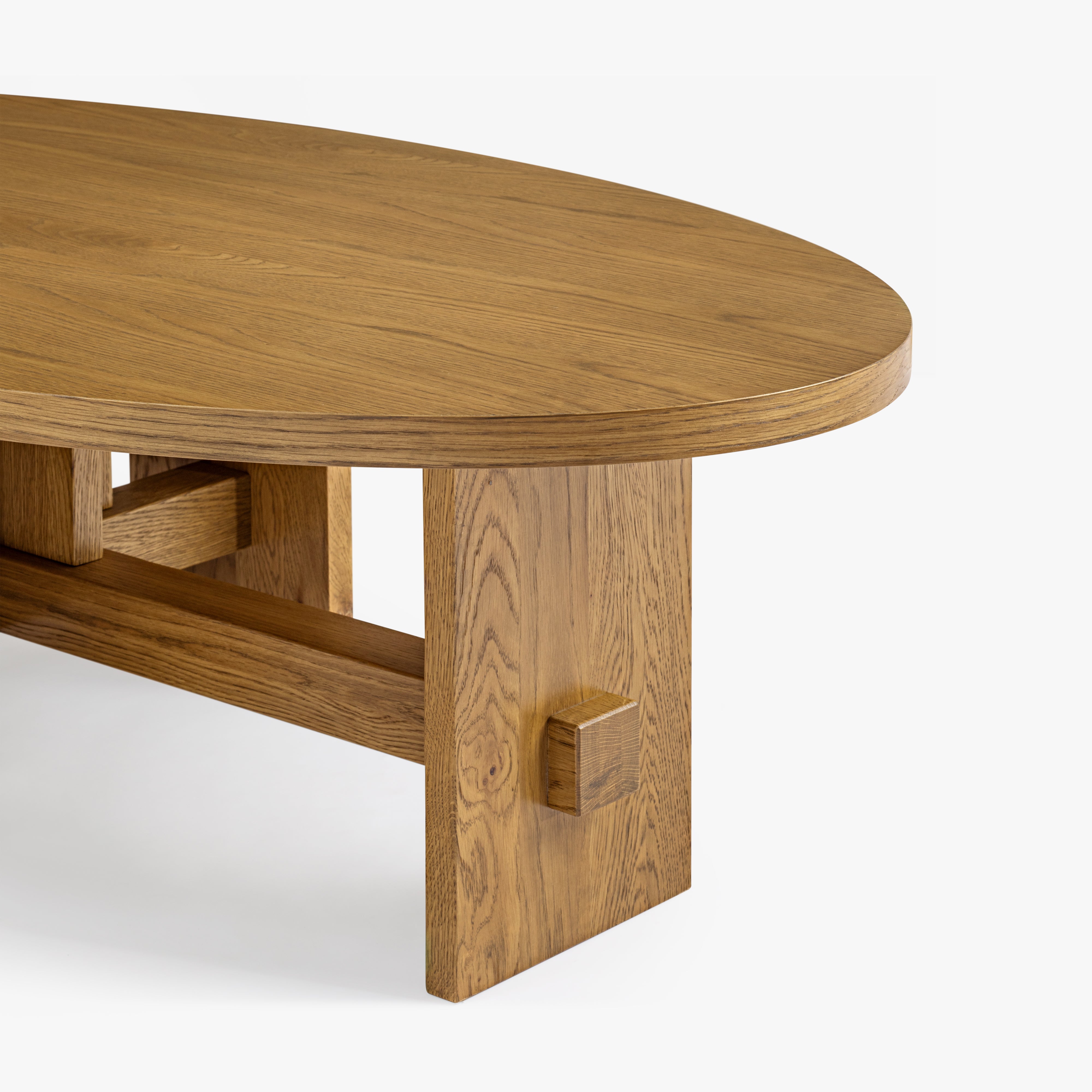 Saguaro Oval Oak Coffee Table