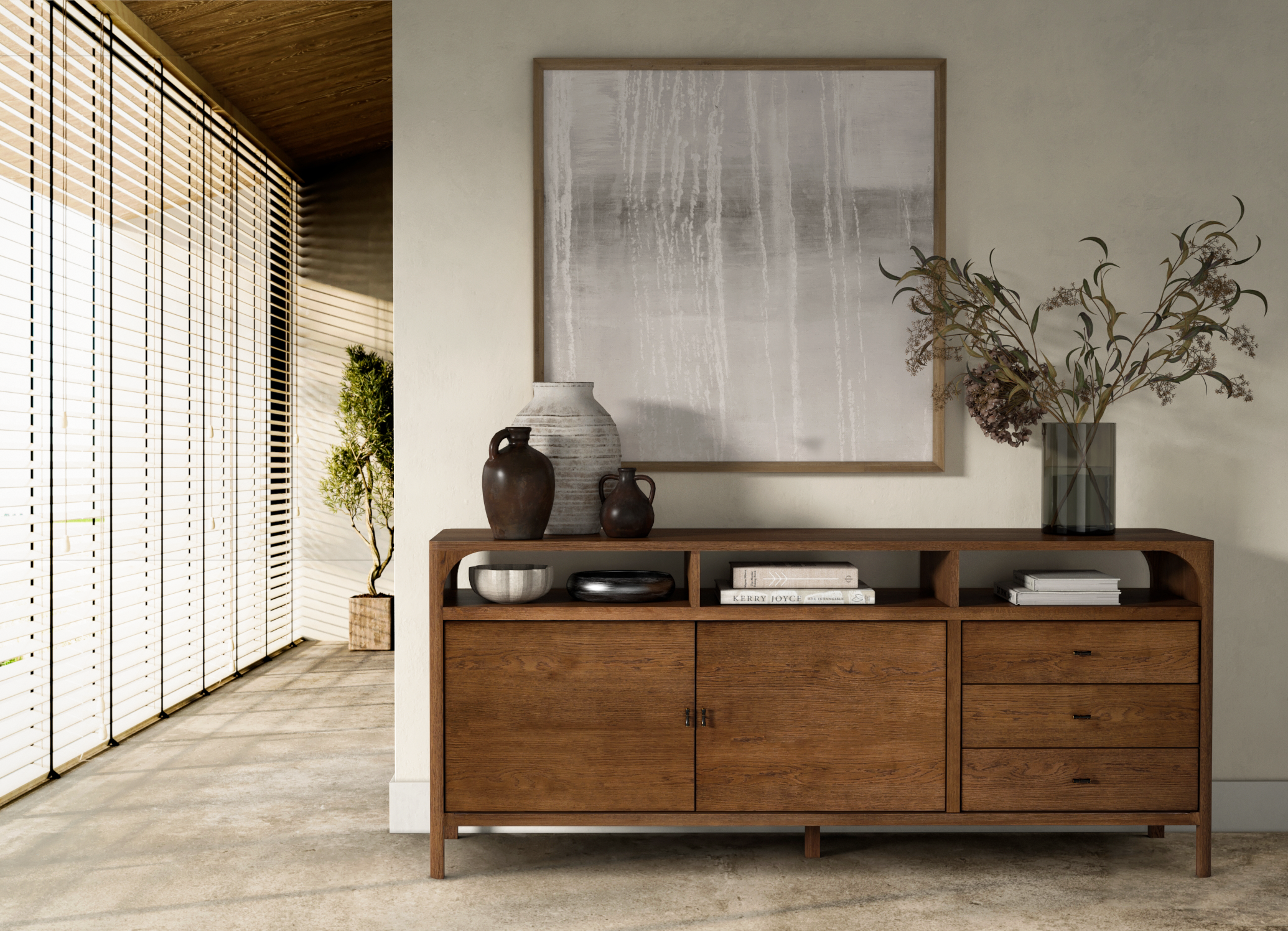 Cali Oak Sideboard