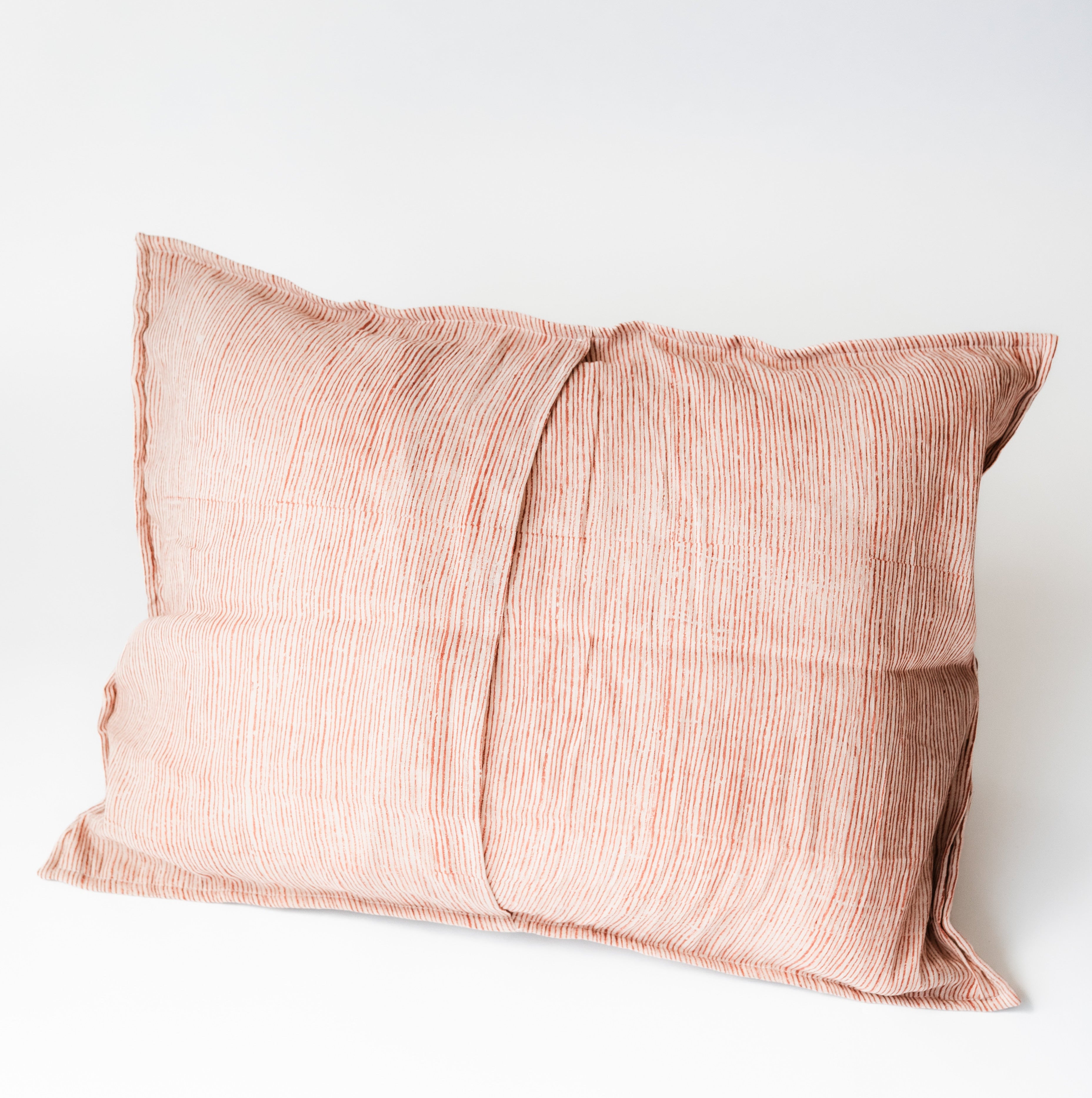 Blossom Block Print Shams S/2