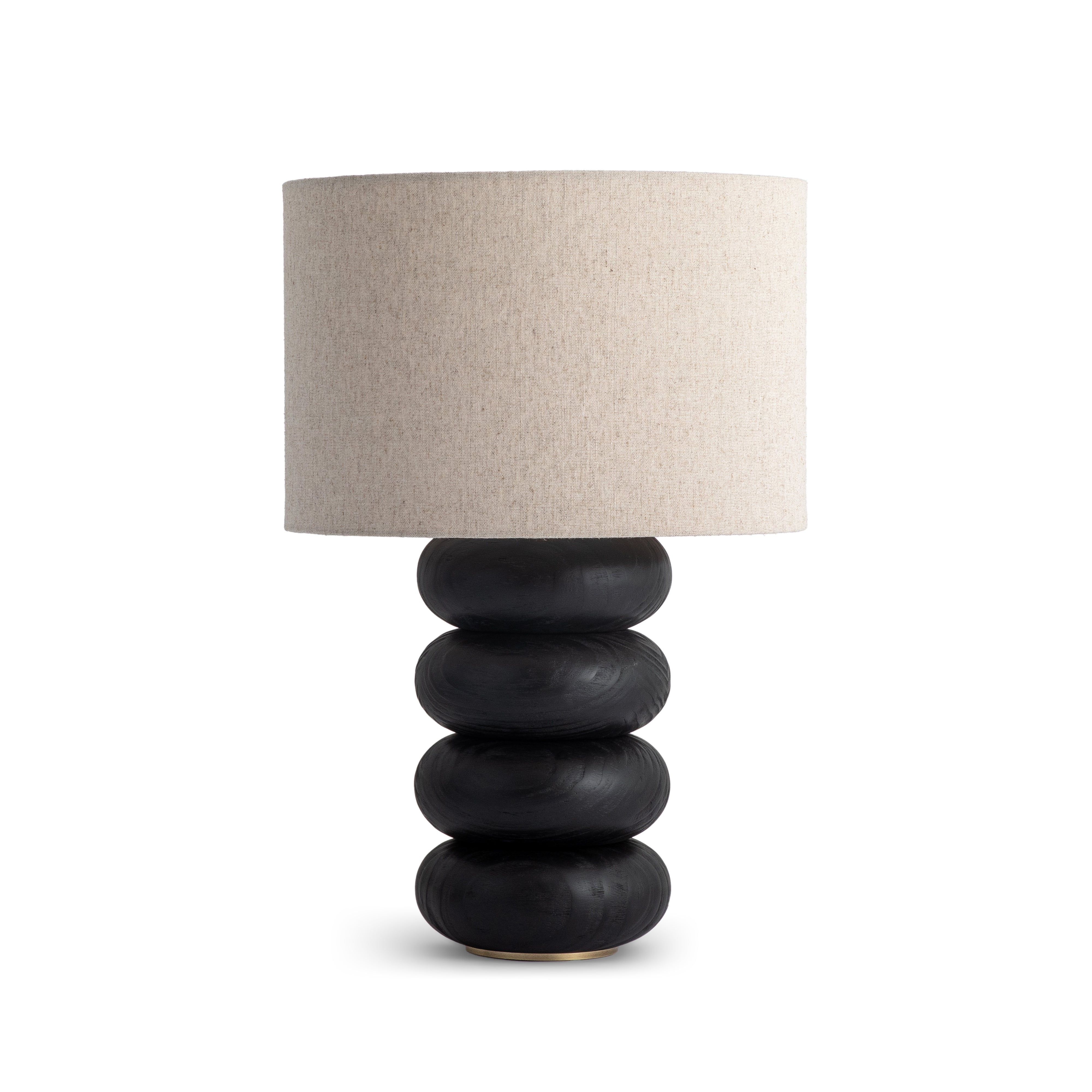 Sandia Oak Wood Table Lamp