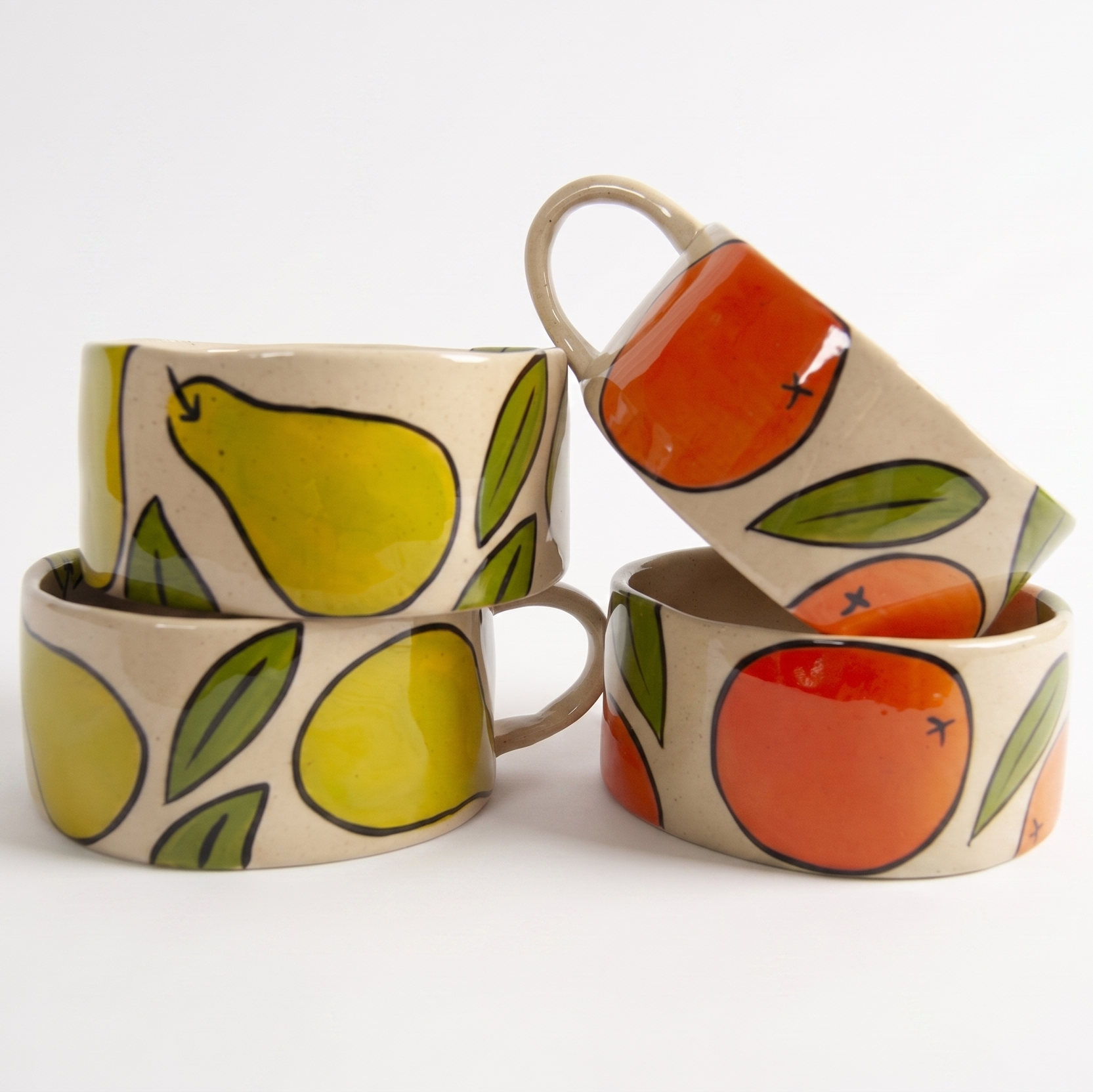 Fruit Soup Bowl Set of 2