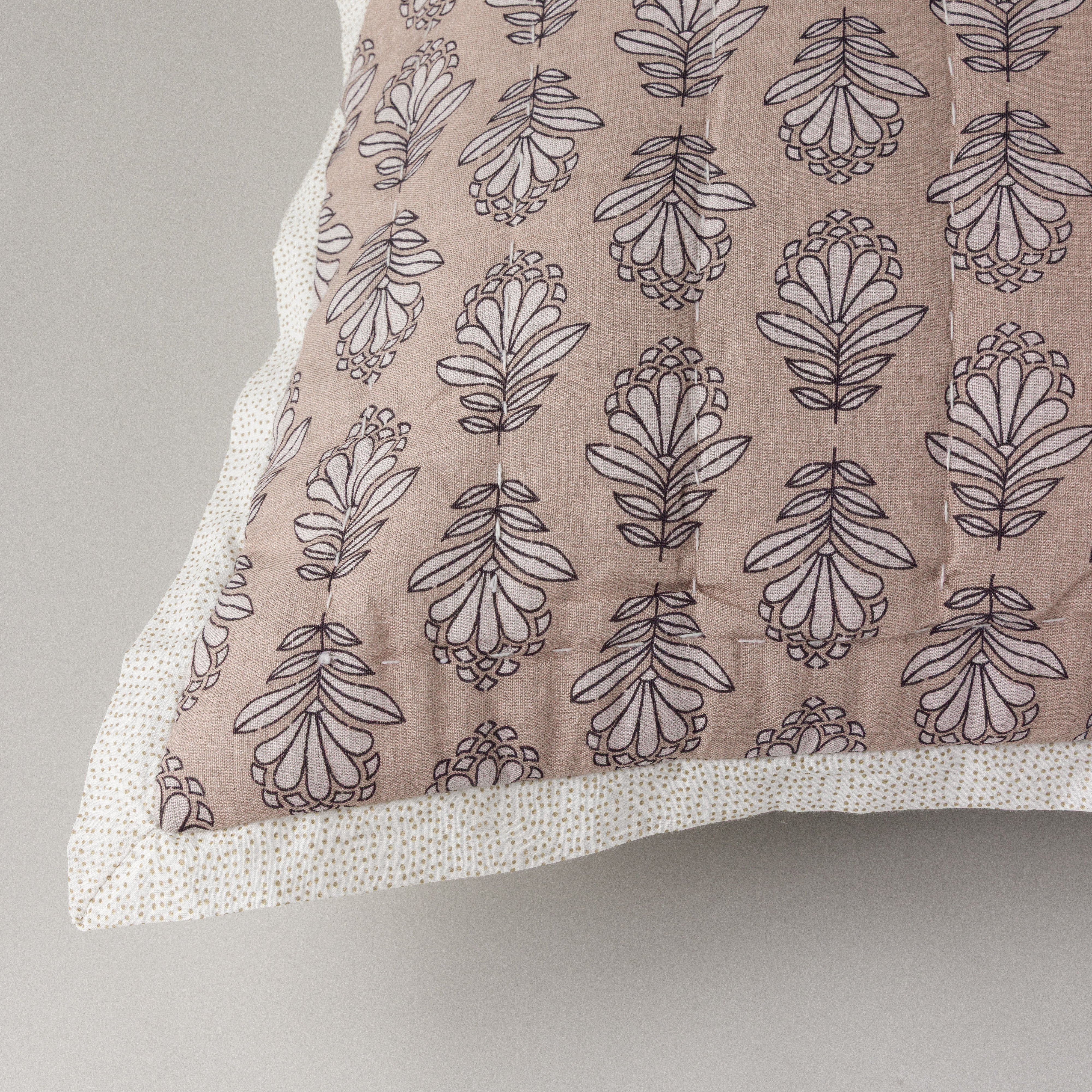 Charlie Block Print Shams S/2