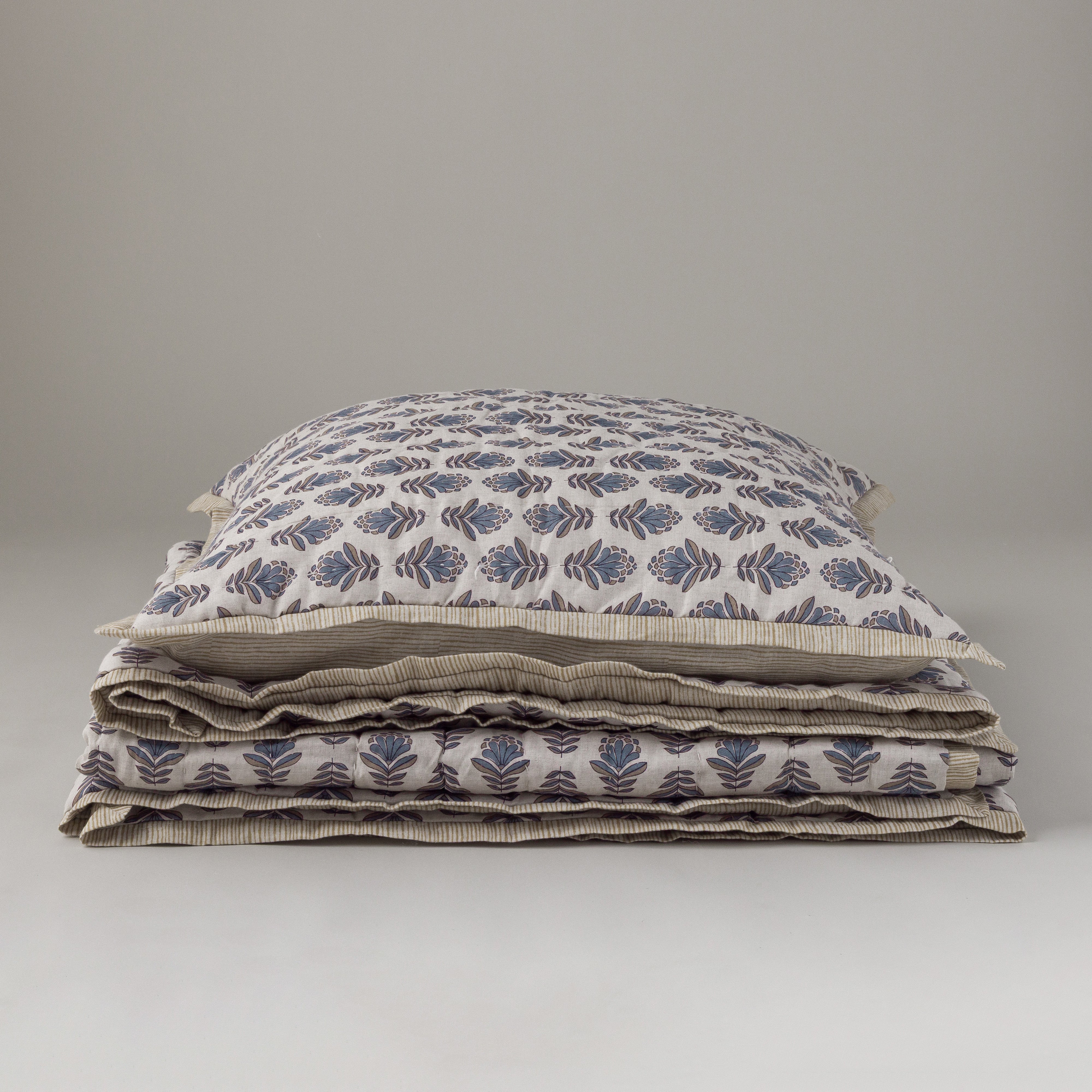 Charlie Block Print Shams S/2