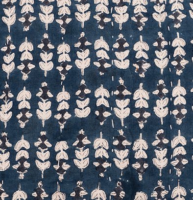 Blossom Block Print Shams S/2