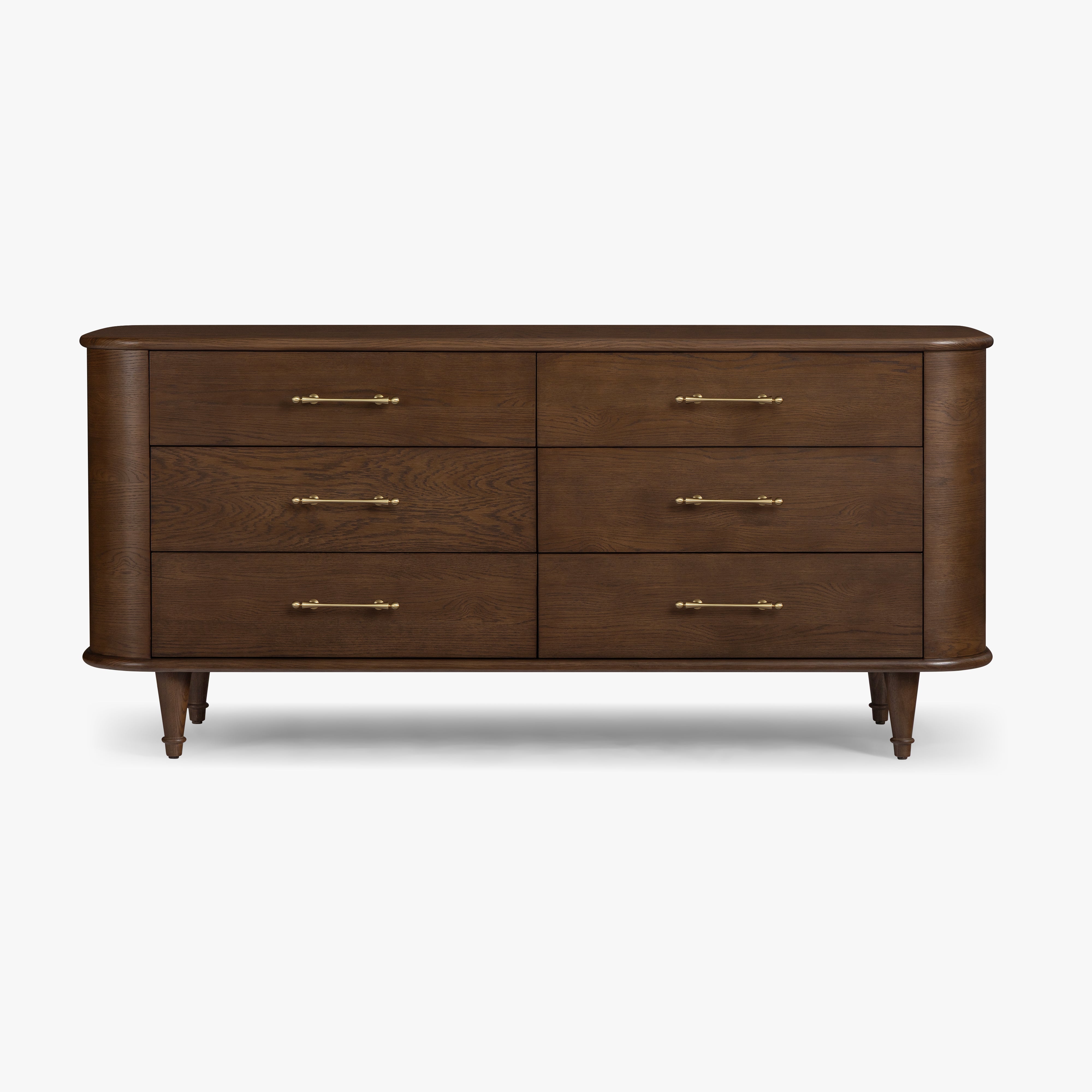 Jonathan 6-drawer Oak Dresser