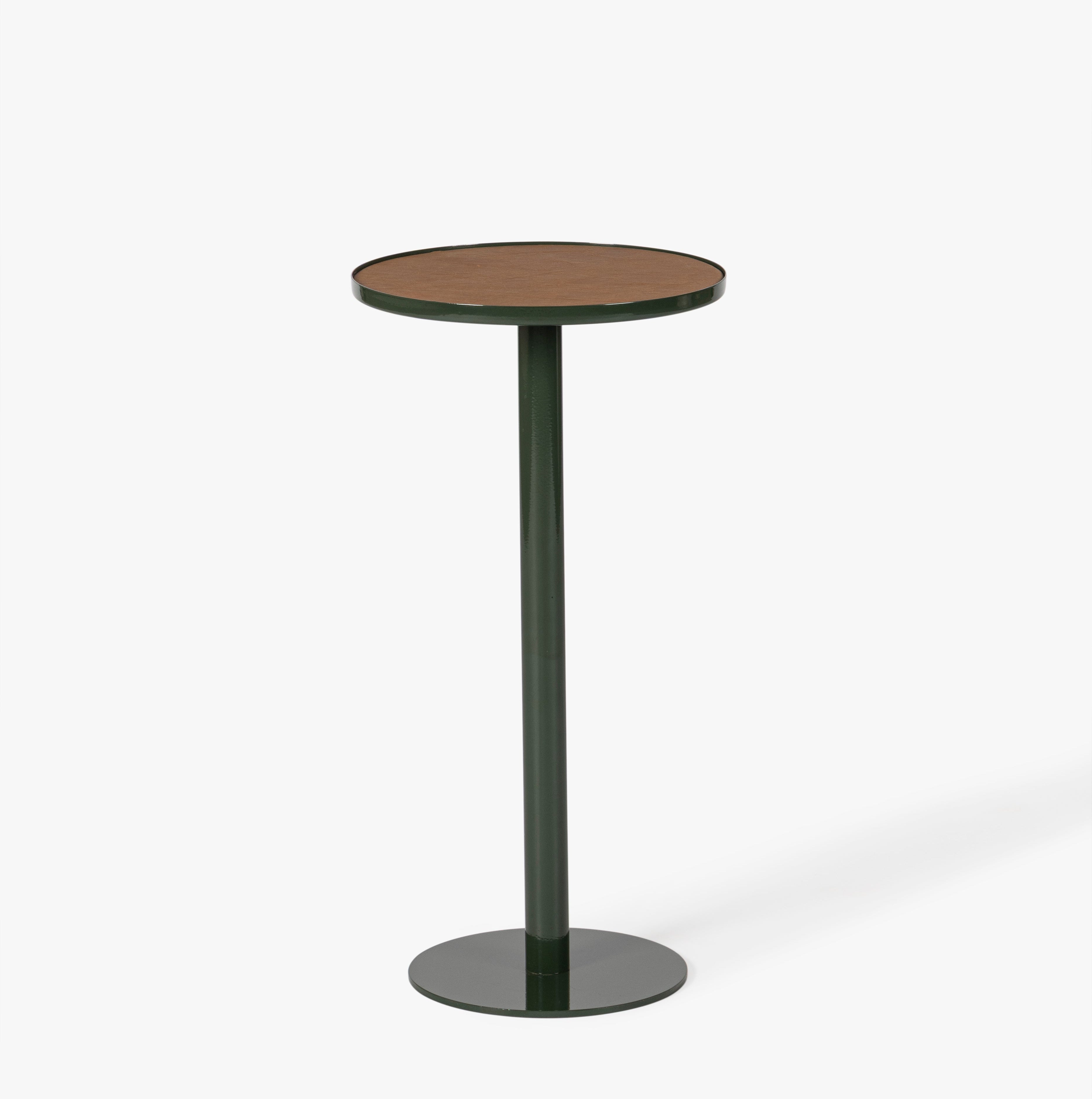 Calder Leather Drink Table