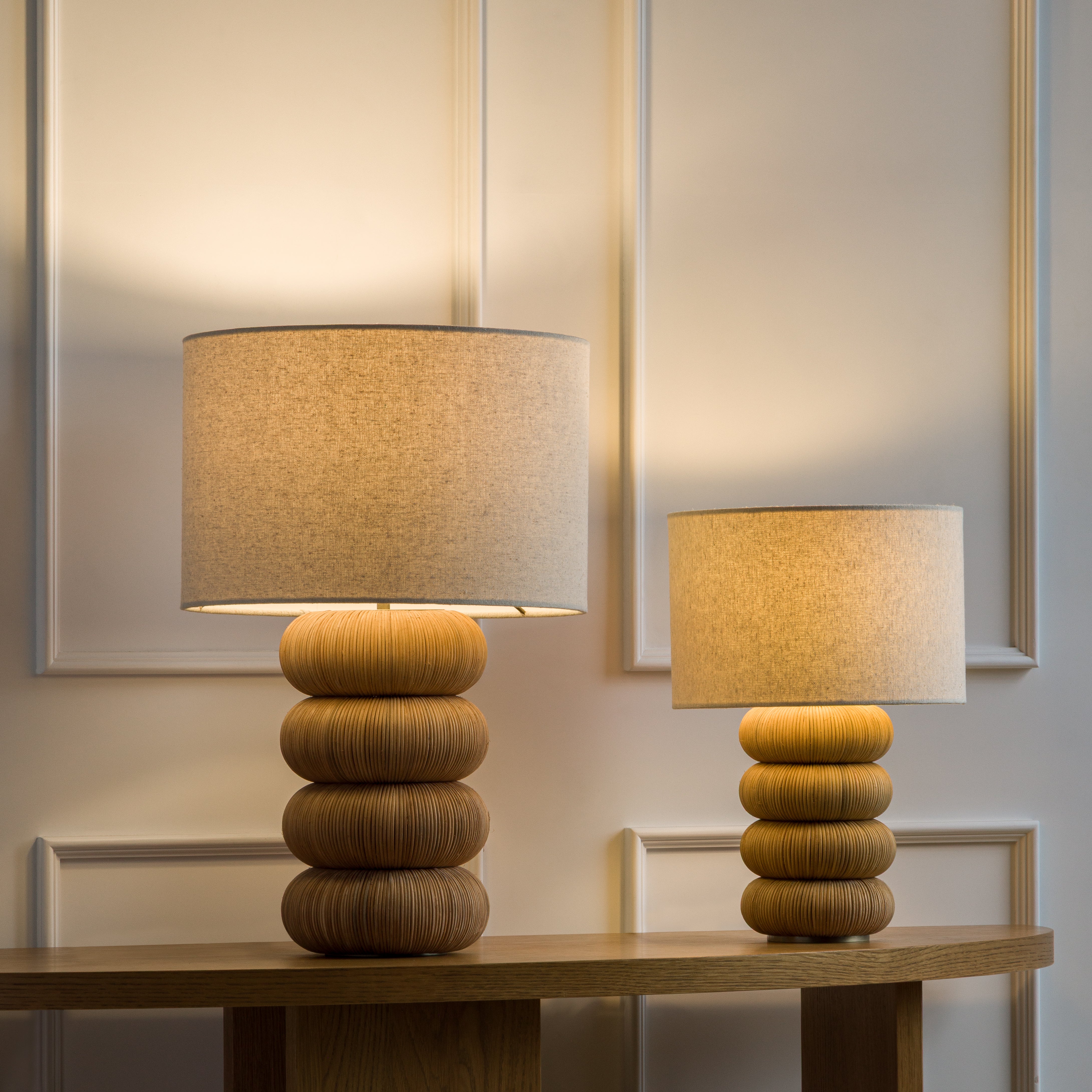 Lambert and Hope Sandia Rattan Table Lamp - Thumbnail 3