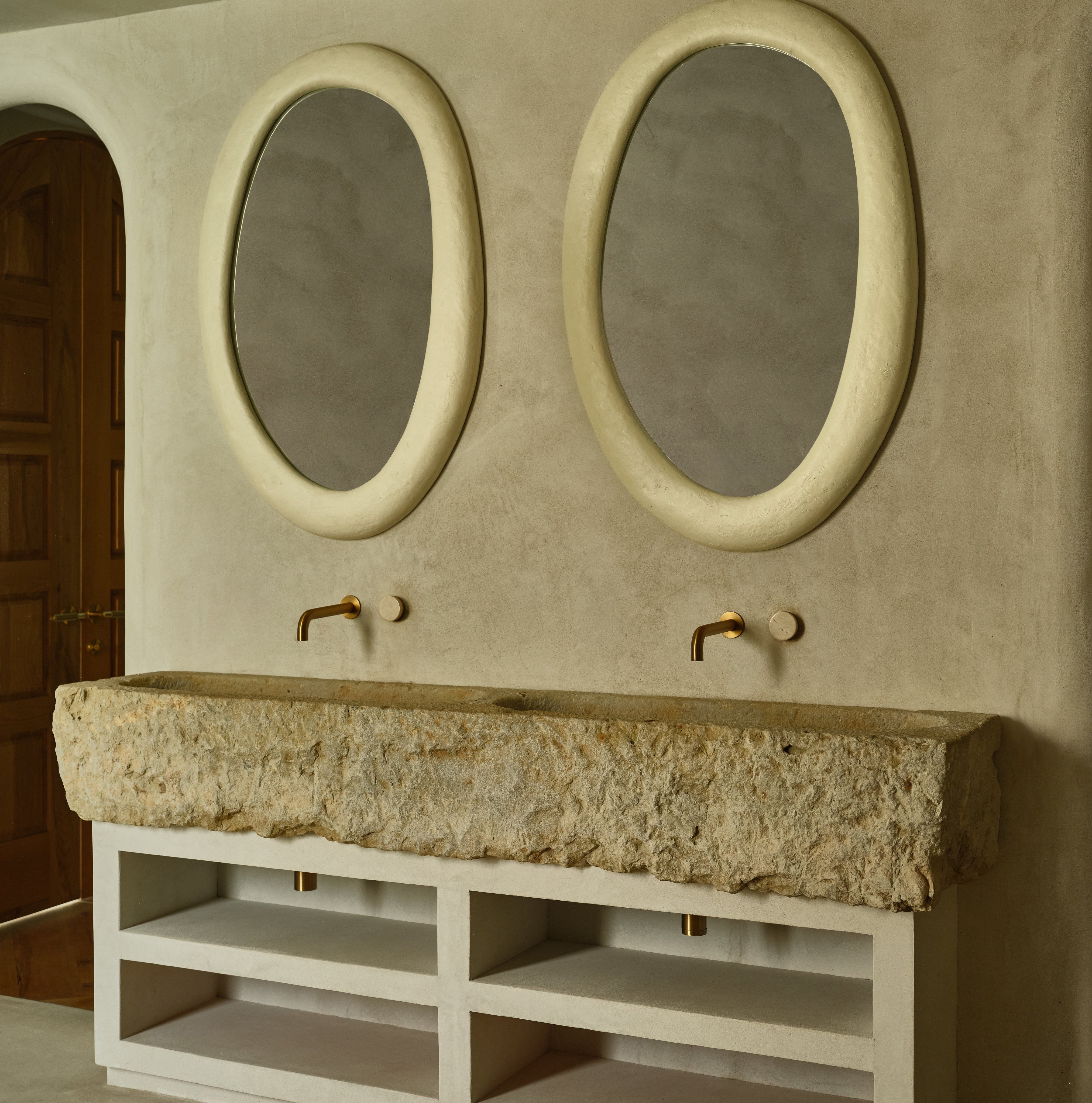 Simone Plaster Mirror