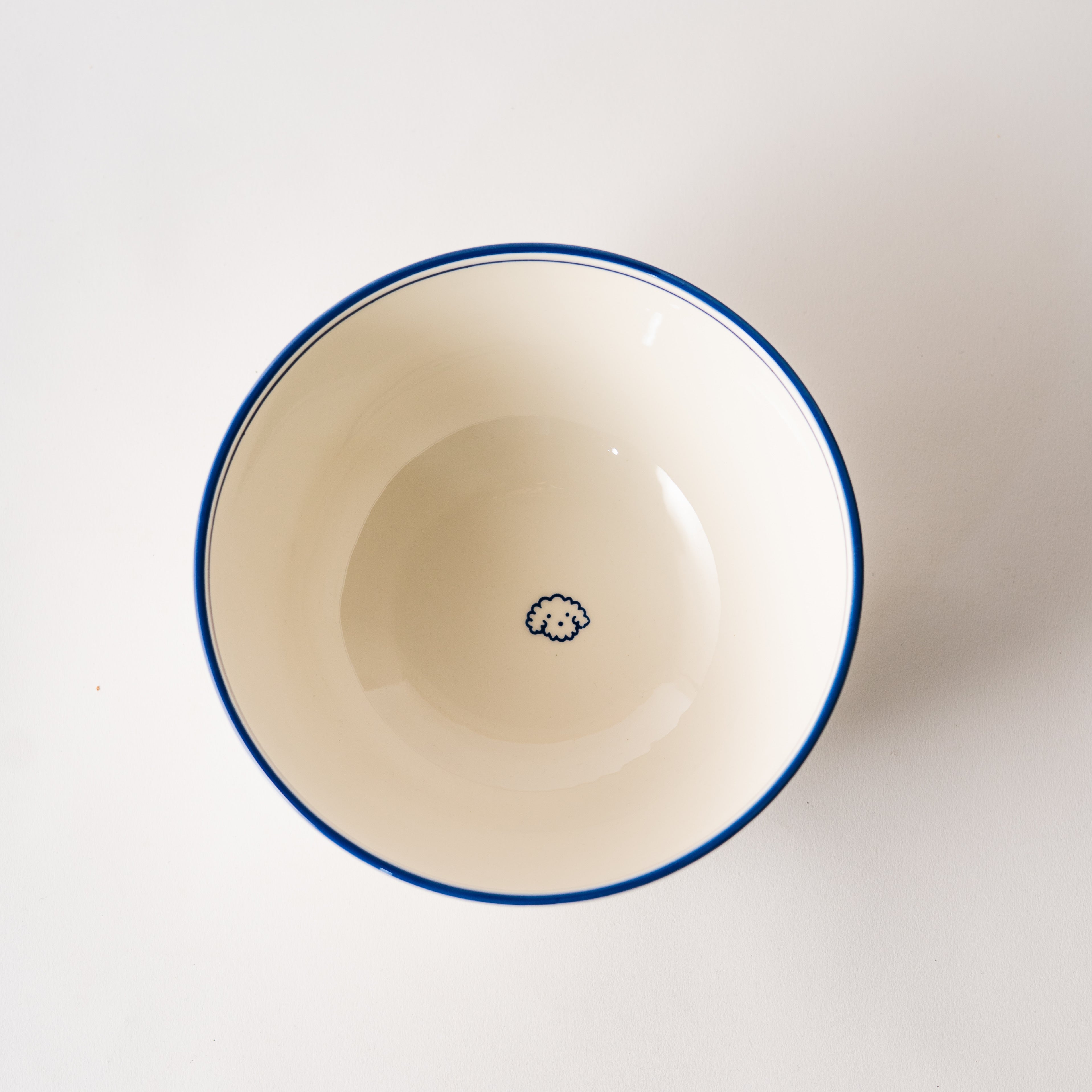 Melrose Icon Serving Bowl - Fluffy Dog