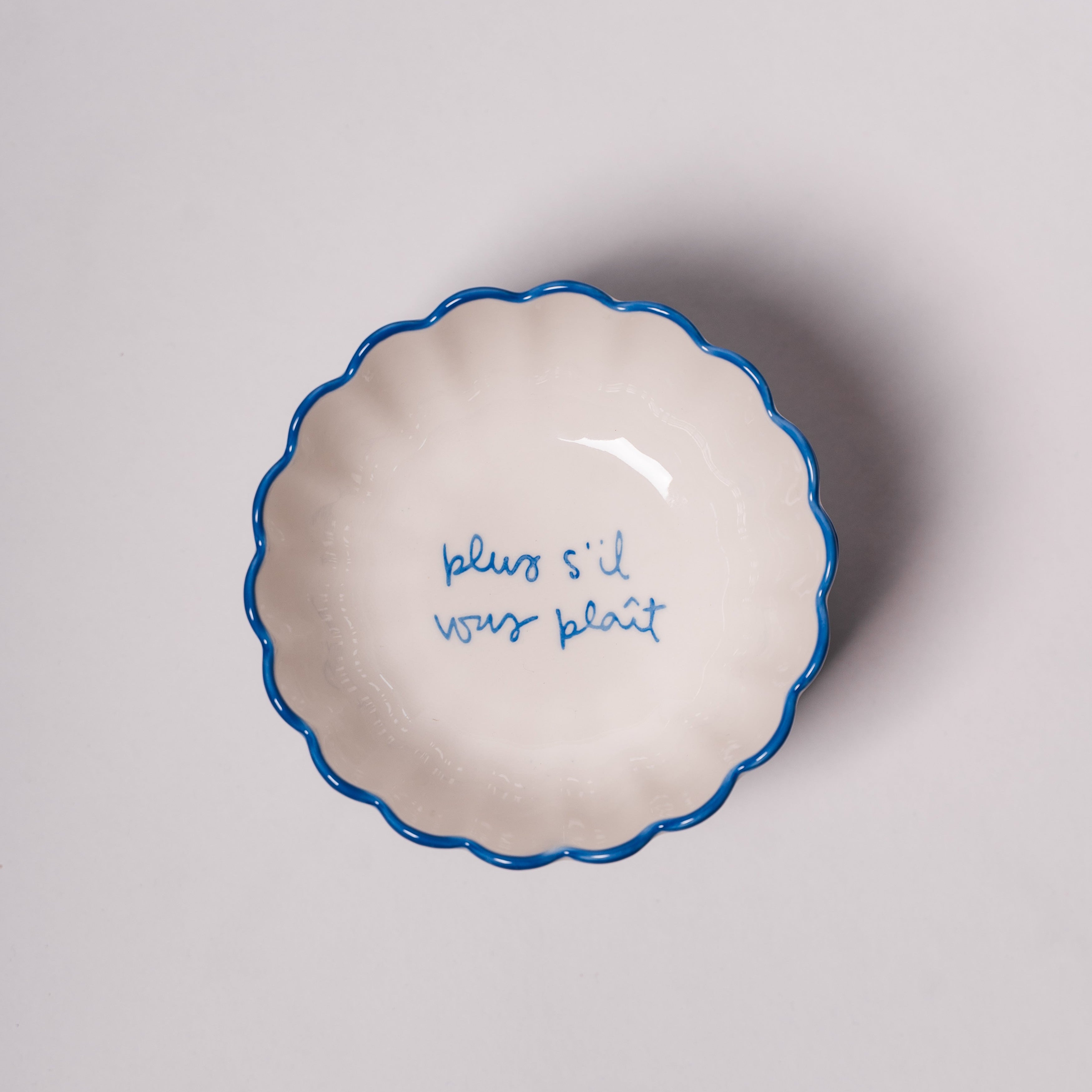 Kinsey Scallop Dessert Bowl - INDIVIDUAL