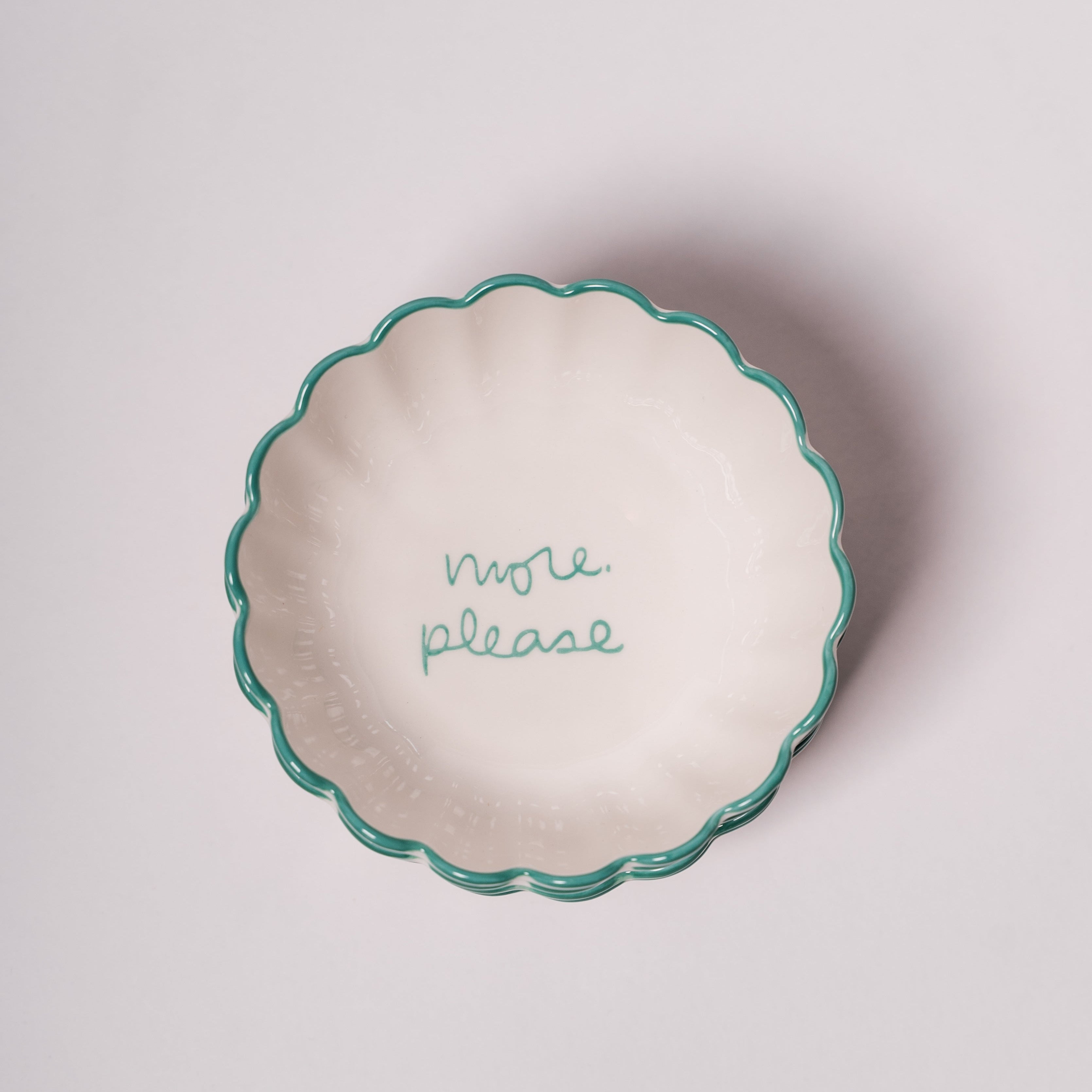 Kinsey Scallop Dessert Bowl - INDIVIDUAL