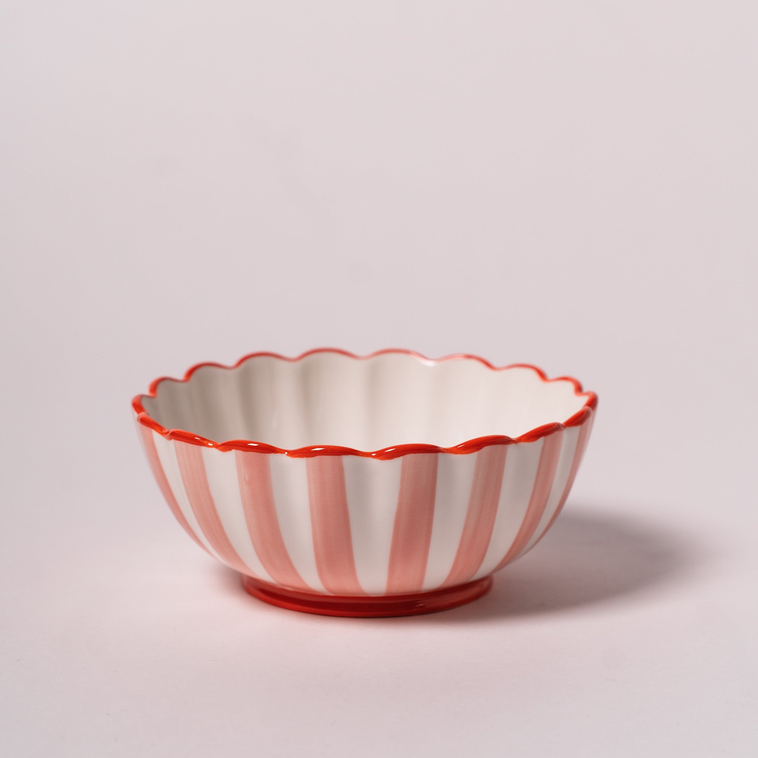 Kinsey Scallop Dessert Bowl - INDIVIDUAL