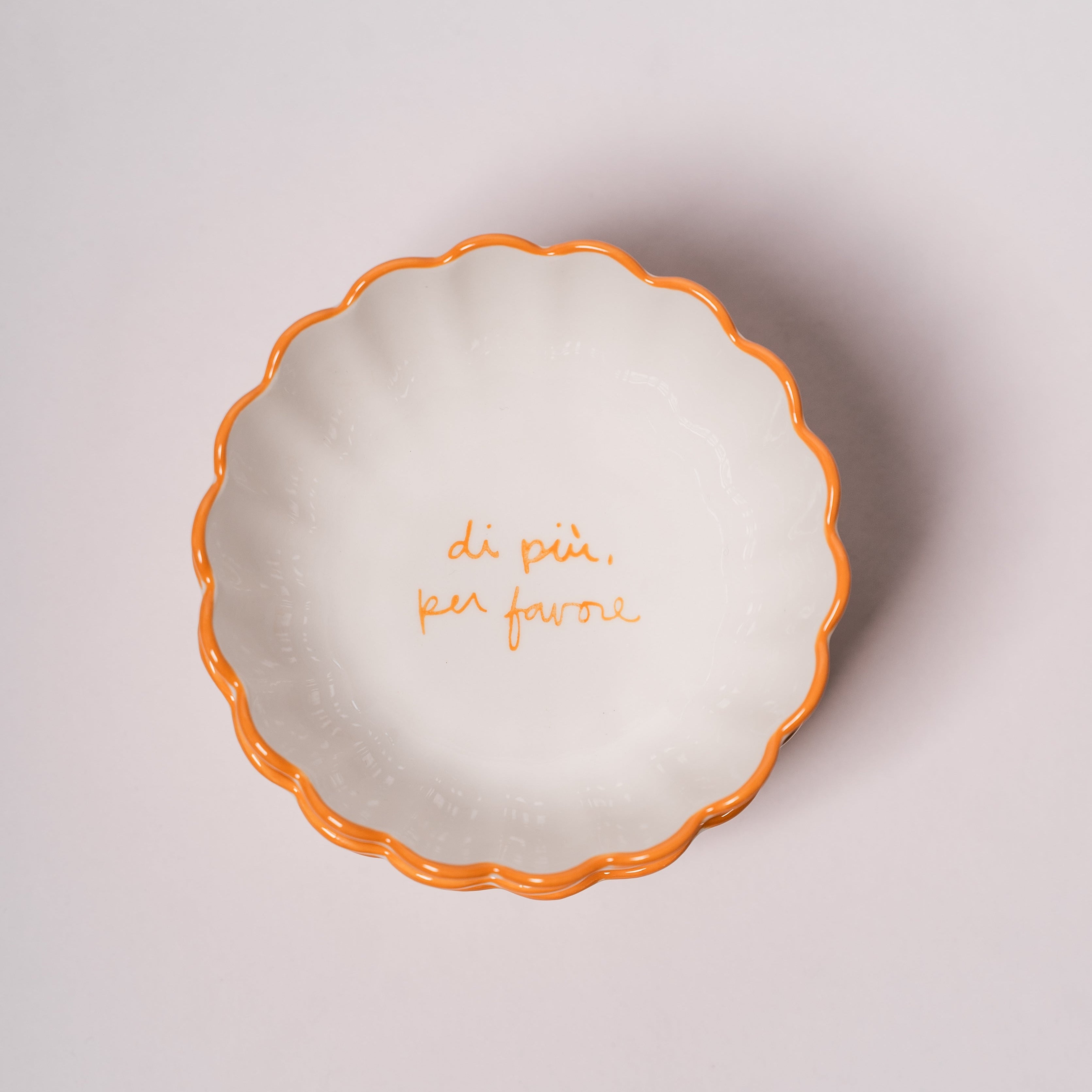 Kinsey Scallop Dessert Bowl - INDIVIDUAL