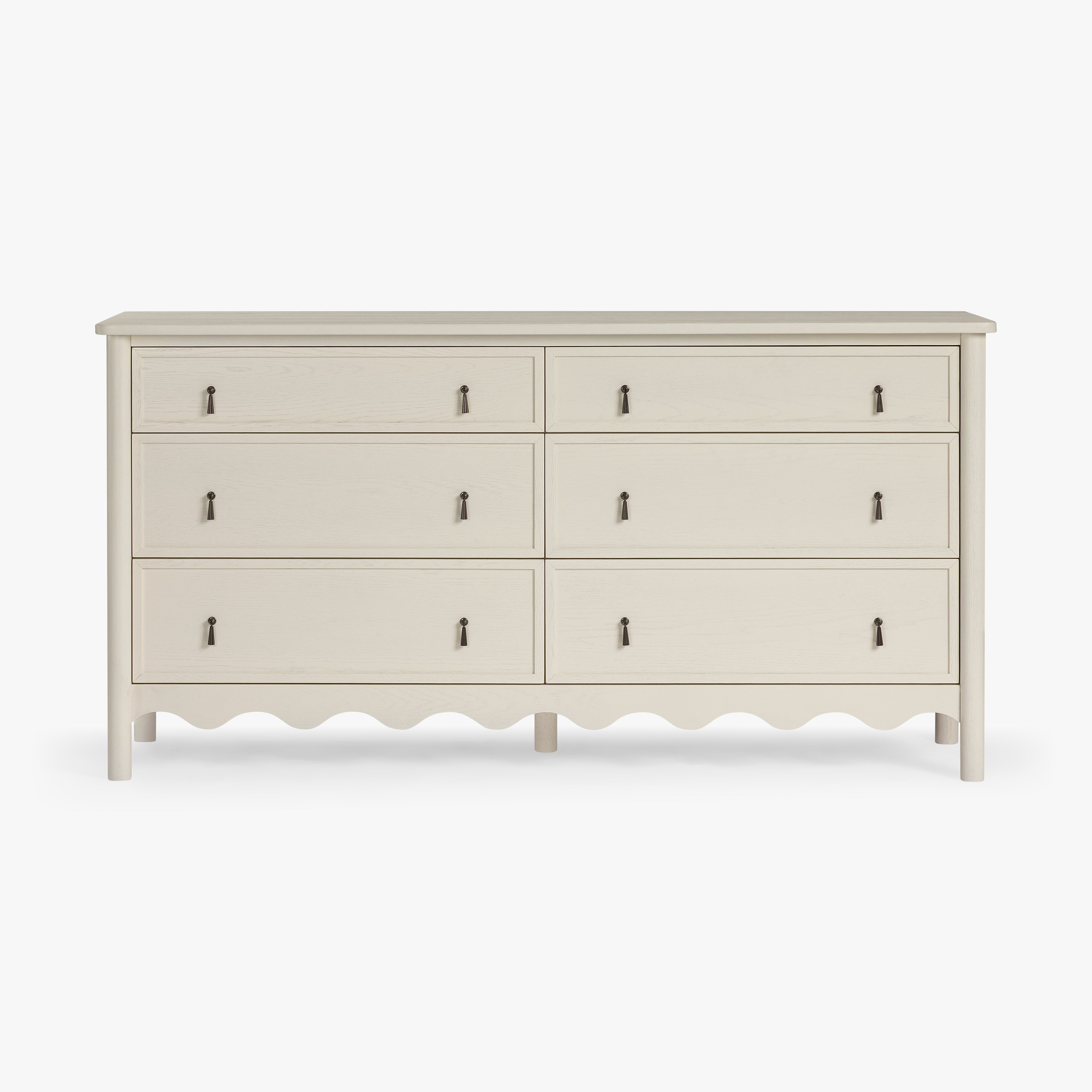 Onda 6-Drawer Oak Dresser