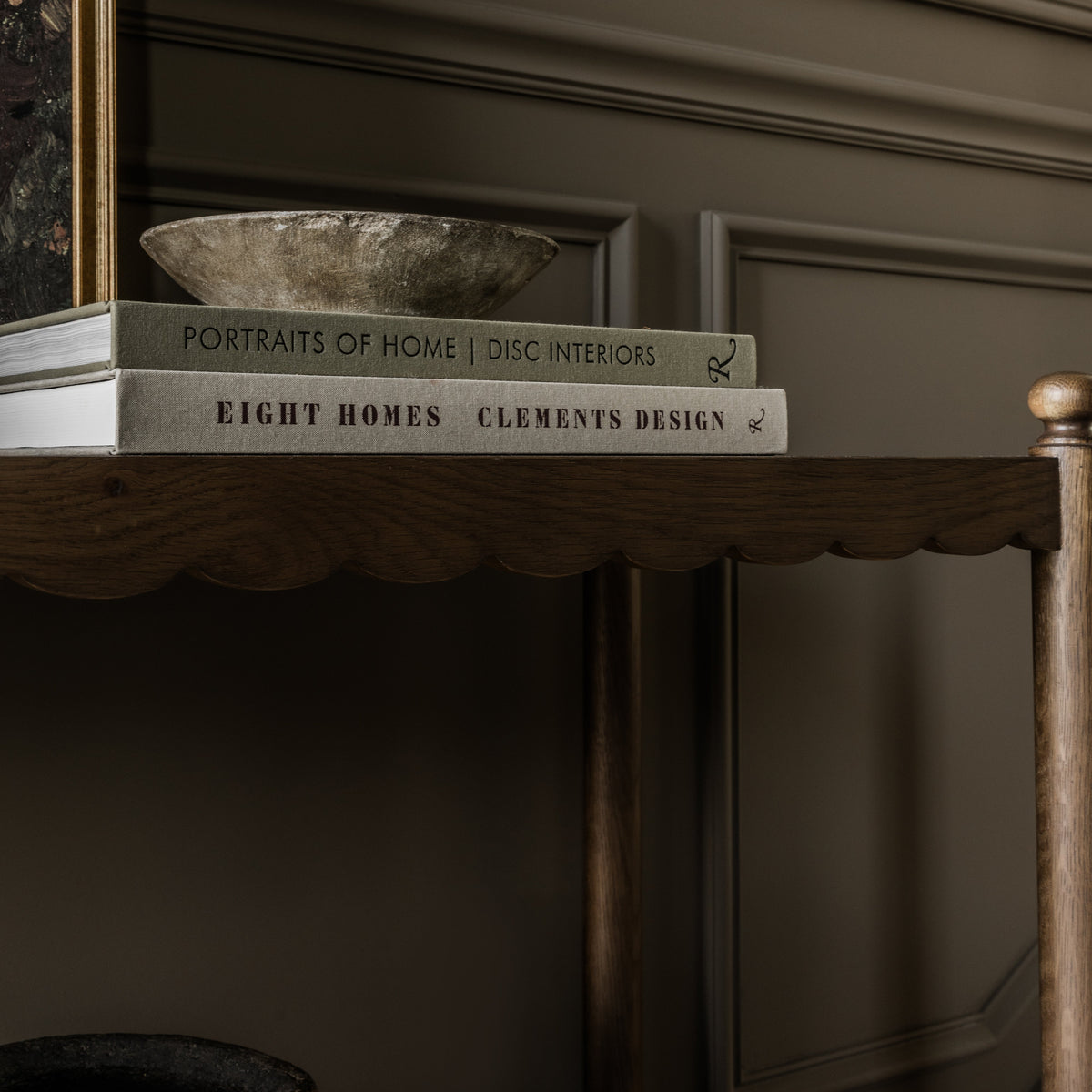 Declan Oak Console Table