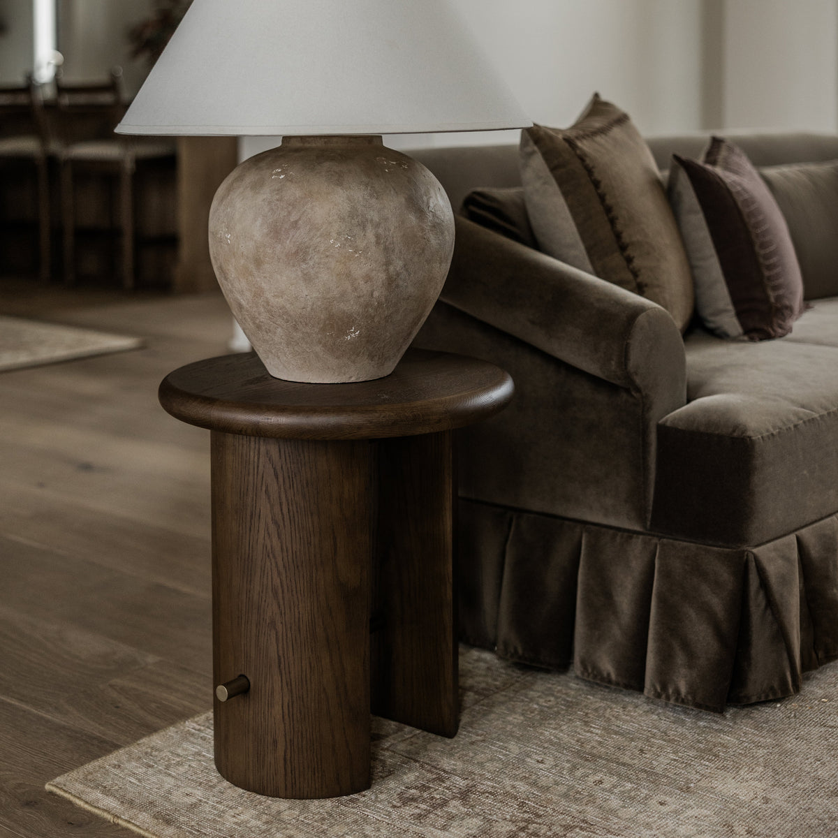 Brooks Oak Side Table