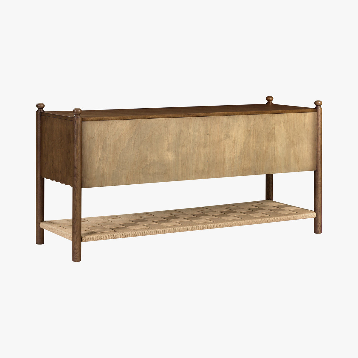 James 4-Drawer Oak Dresser