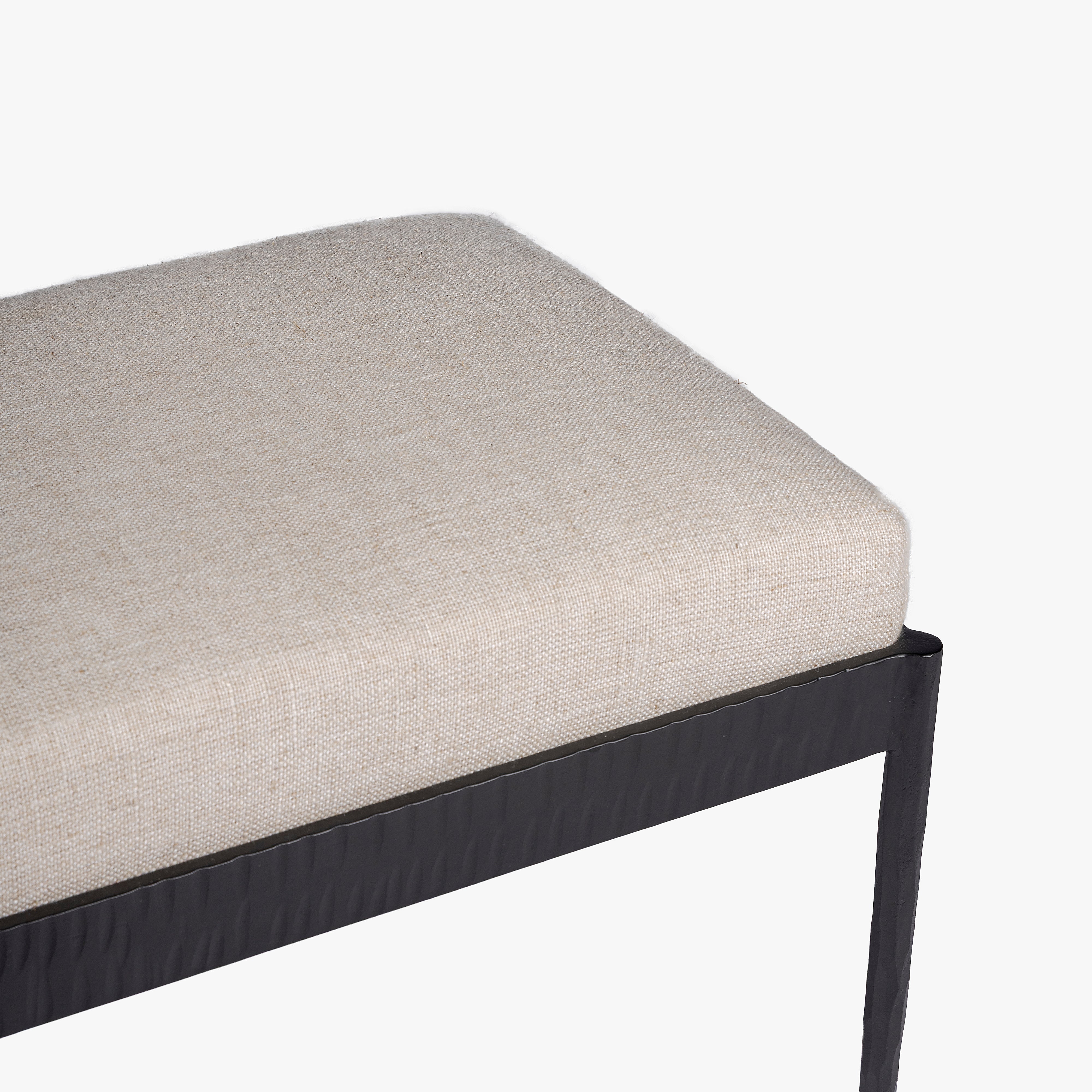 Ferra Hammered Ottoman