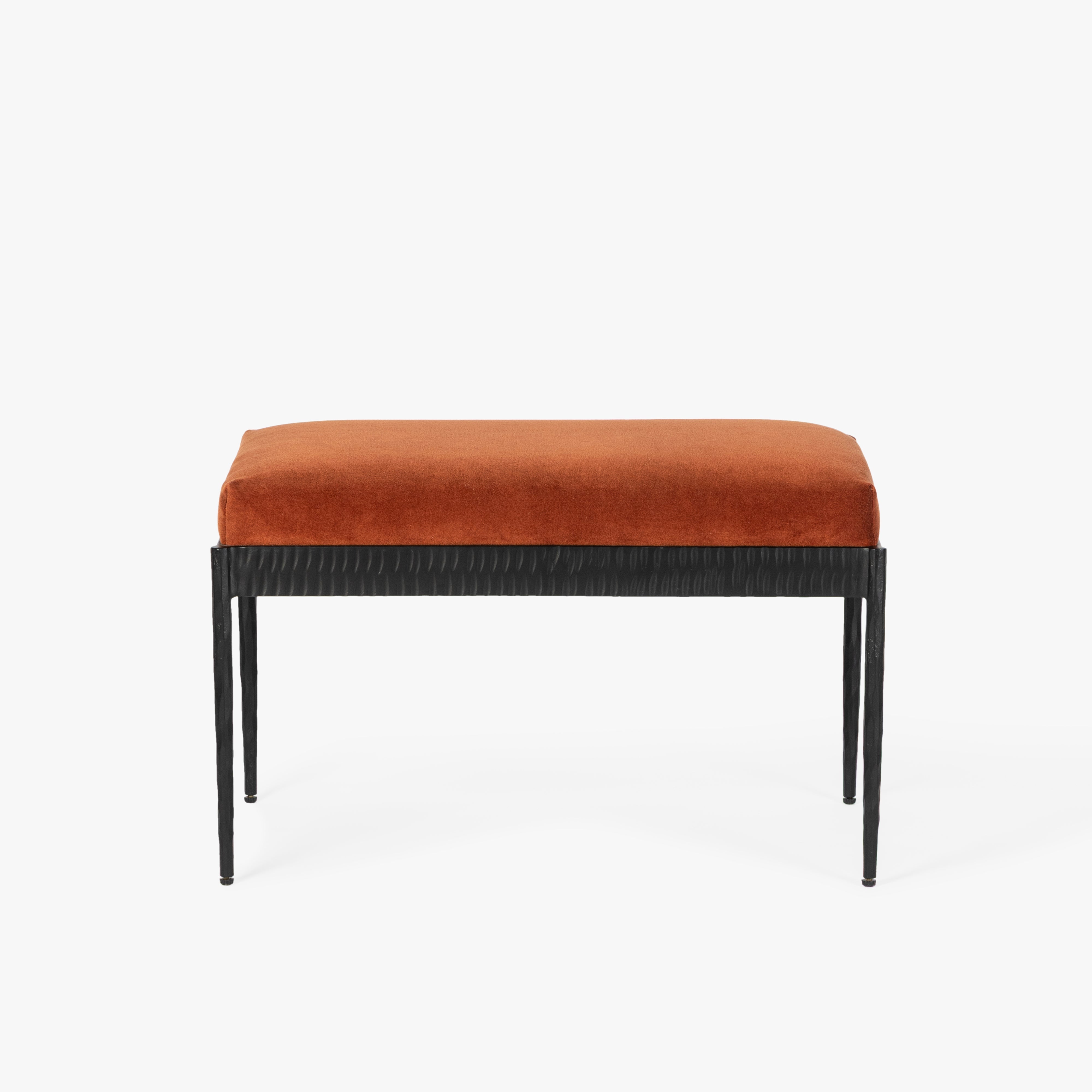 Ferra Hammered Ottoman