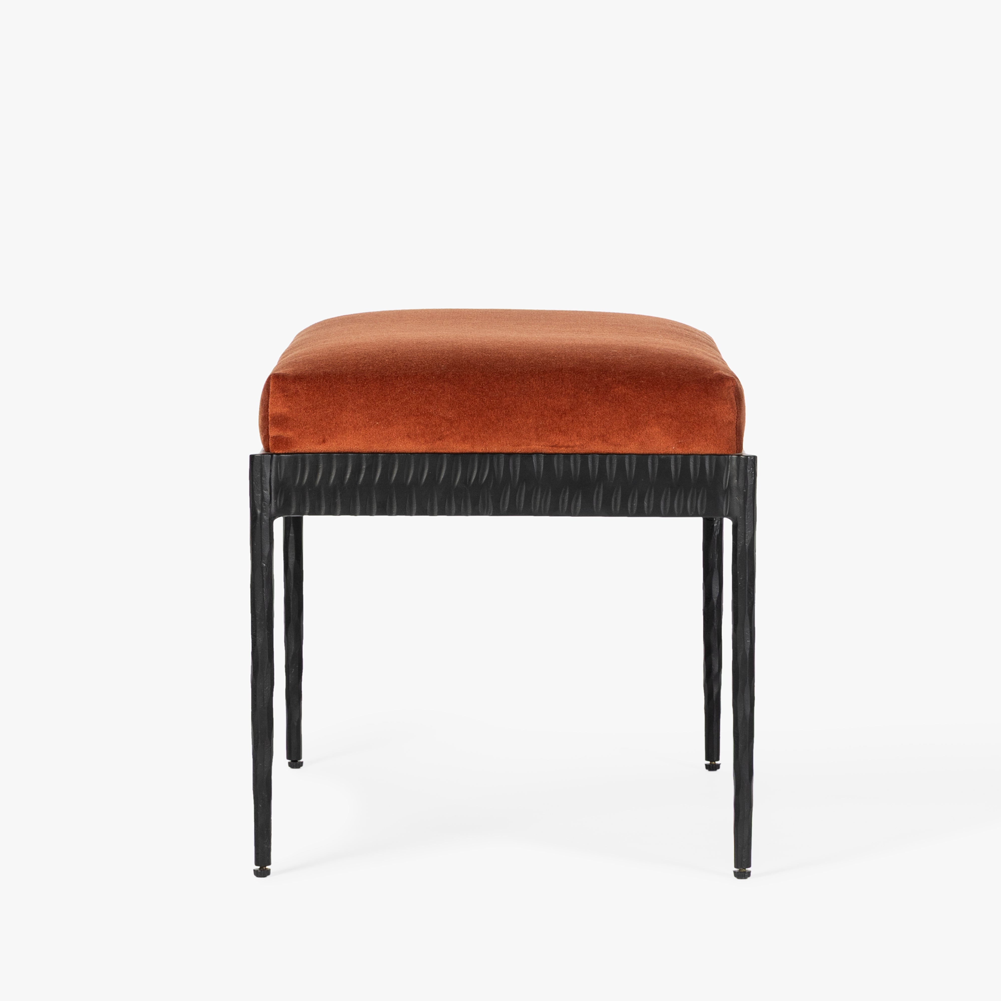 Ferra Hammered Ottoman