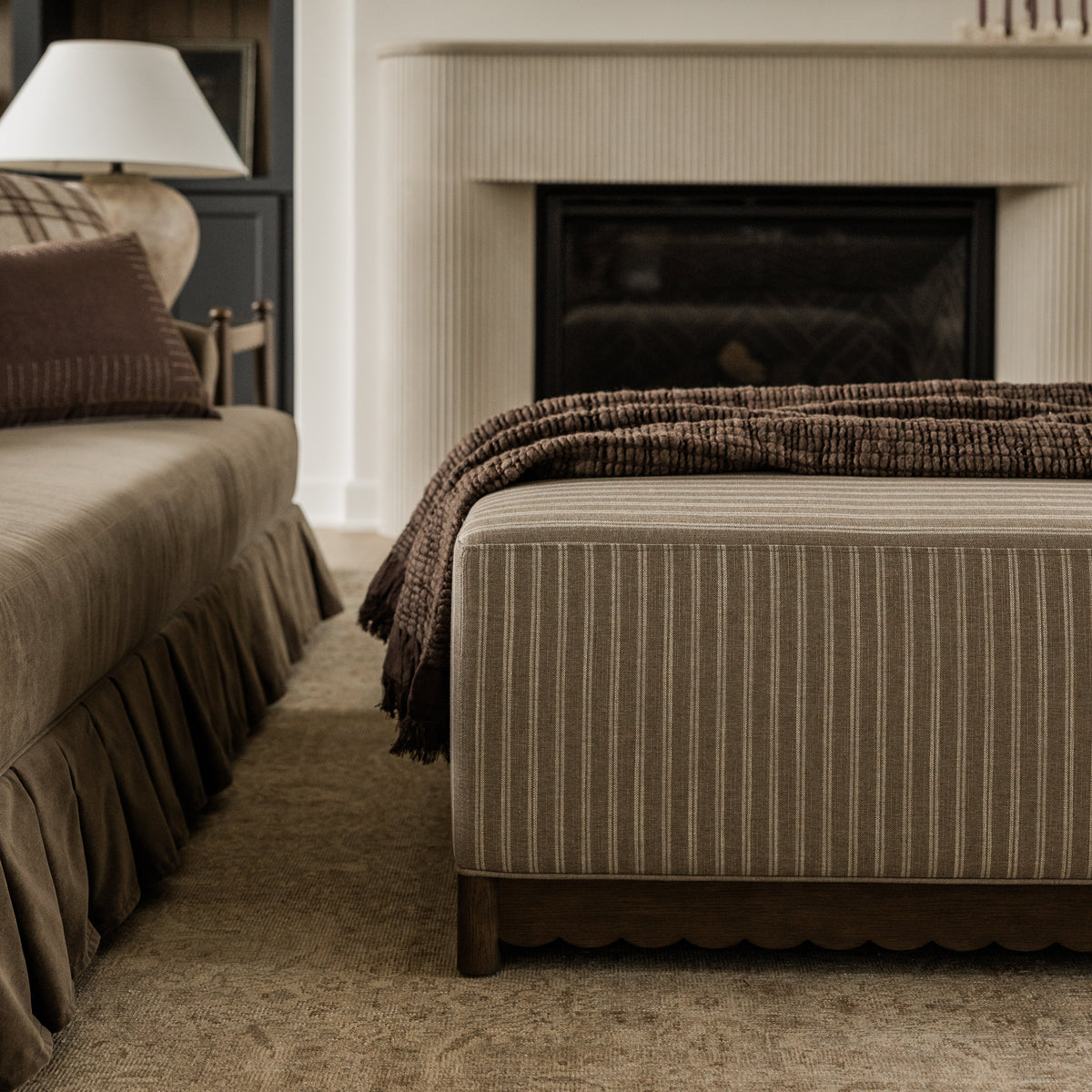 Steven Coffee Table Ottoman - Square