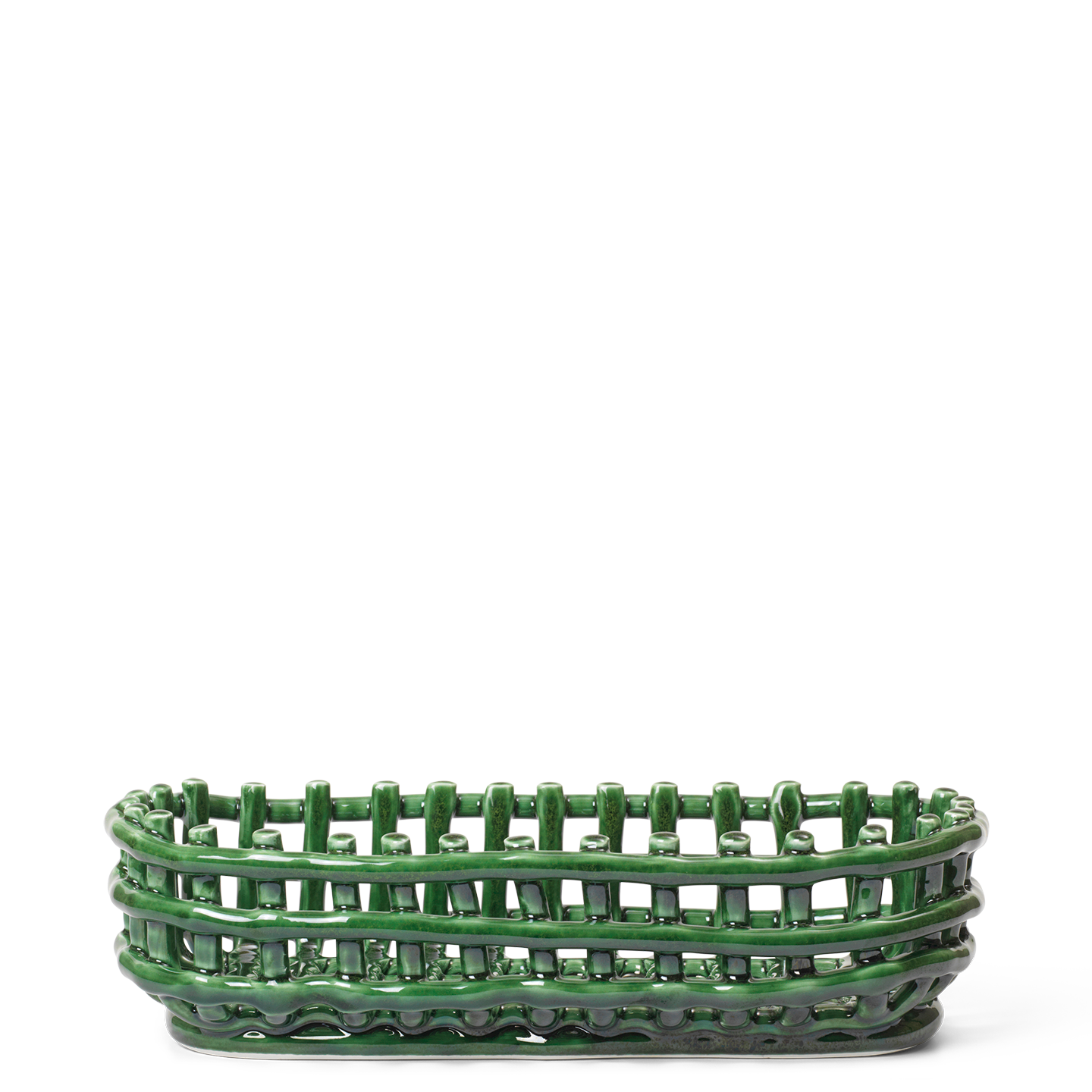 Ceramic Basket - Oval